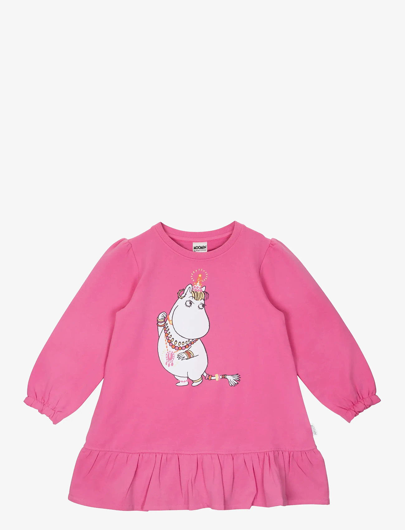 MOOMIN - SNORKFRÖKEN KLÄNNING - langärmelige freizeitkleider - pink - 1