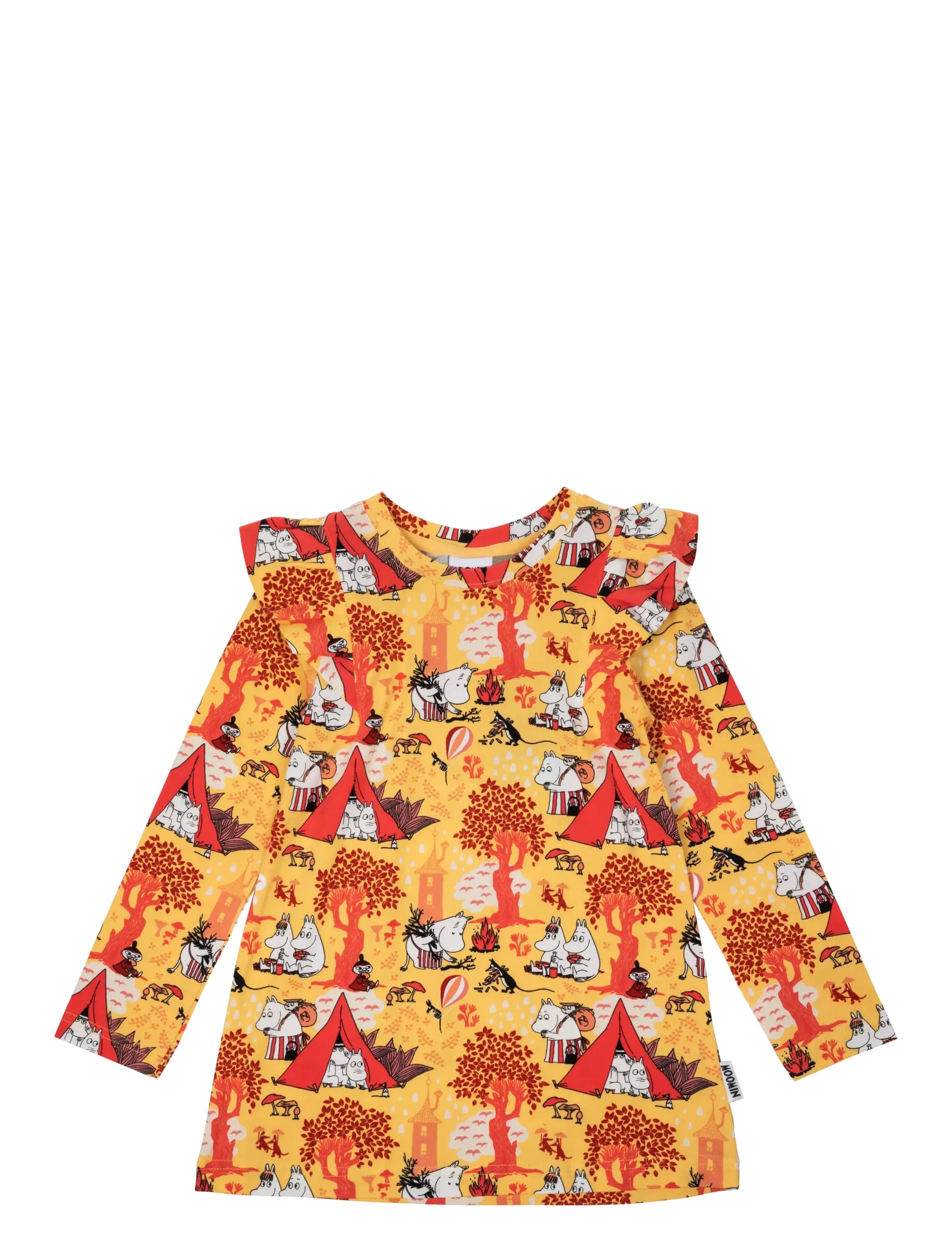 MOOMIN CAMPING TUNIKA - 4 for 3 - YELLOW / yellow