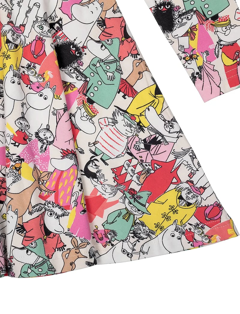 Muumitrollid - KLASSTRÄFF KLÄNNING - pikkade varrukatega vabaaja kleidid - white - 1