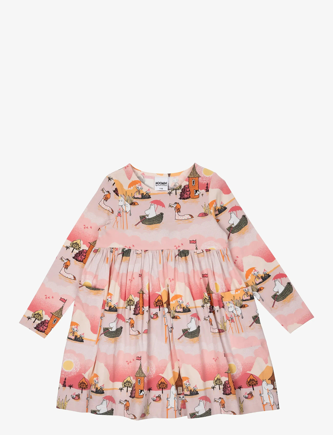 Muumitrollid - DELUGE DRESS - pikkade varrukatega vabaaja kleidid - beige - 1