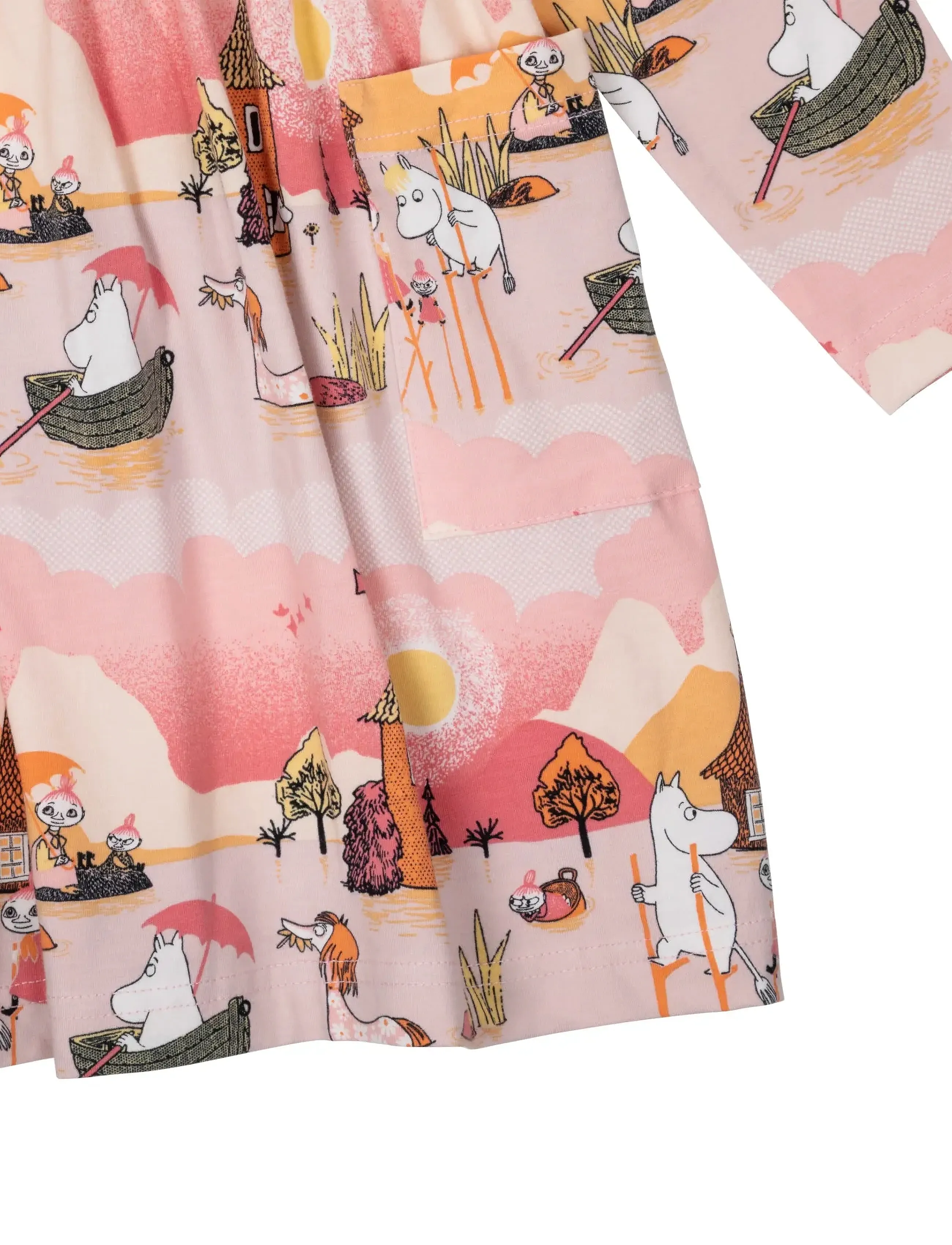 MUUMI - VEDENPAISUMUS MEKKO - pitkähihaiset arkimekot - beige - 3