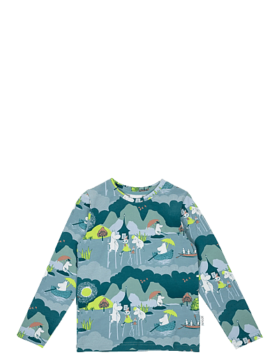 MUMIN STÖRTFLOD TRÖJA - Toppar & T-shirts - BLUE / blue