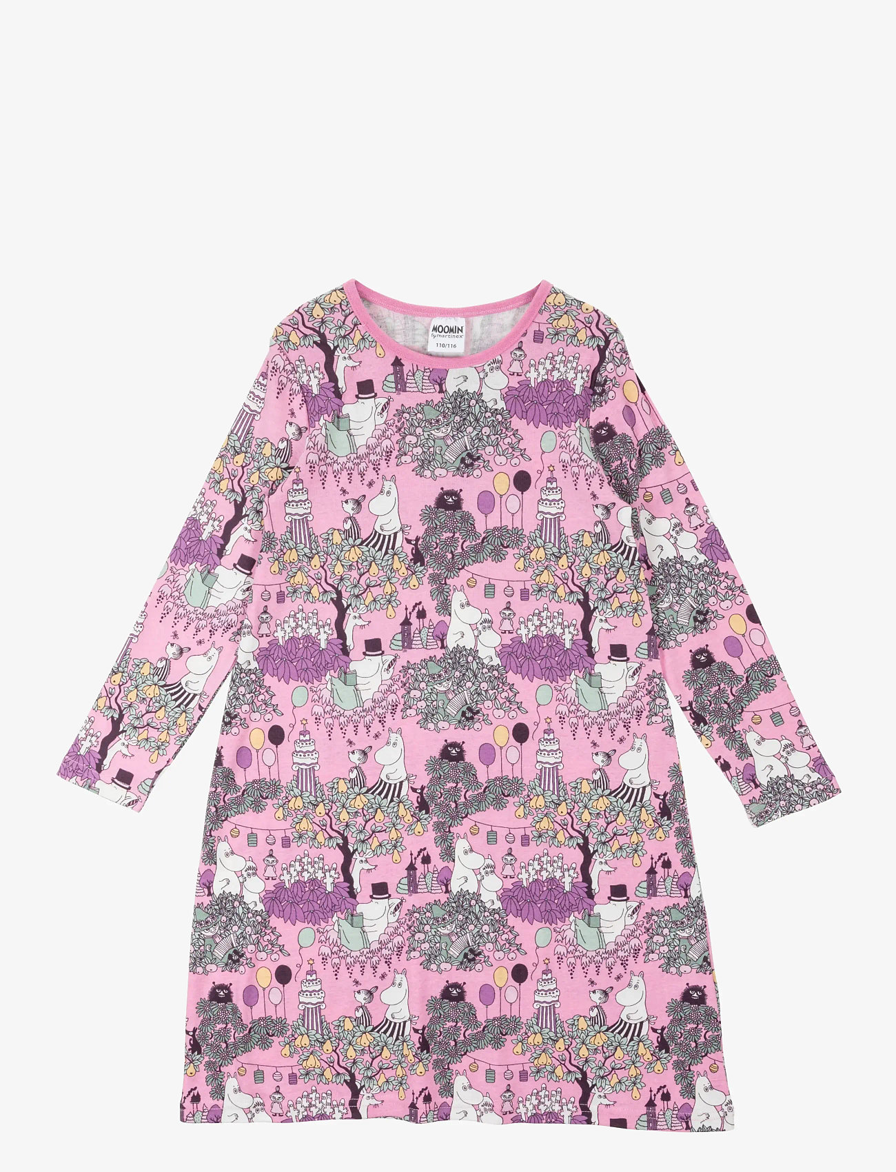 MOOMIN - SKÖRDEFEST NATTLINNE - nachthemden - rosa - 0