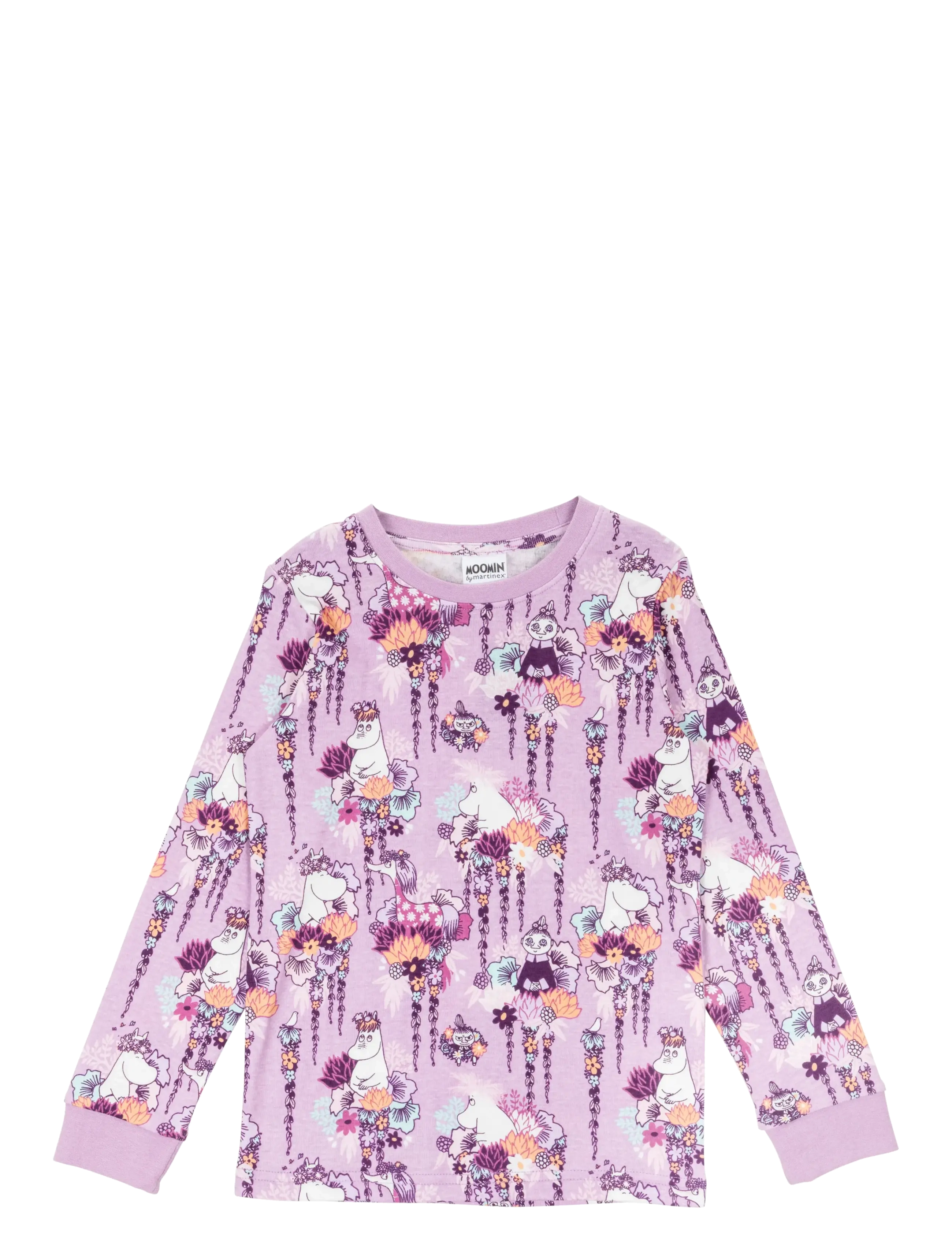 Martinex - BLOMKRANS PYJAMAS - lila - 1