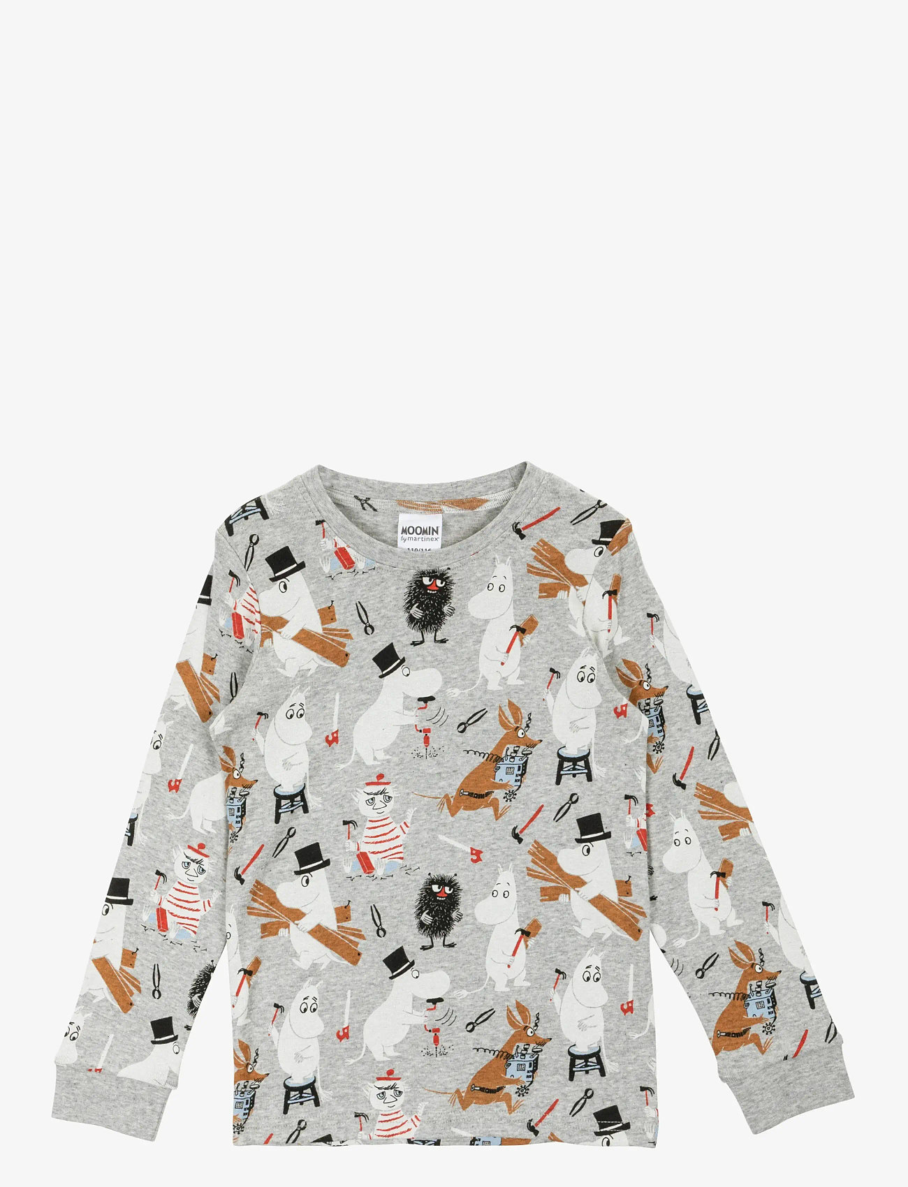 Martinex - BYGGARE PYJAMAS - grÅ - 1