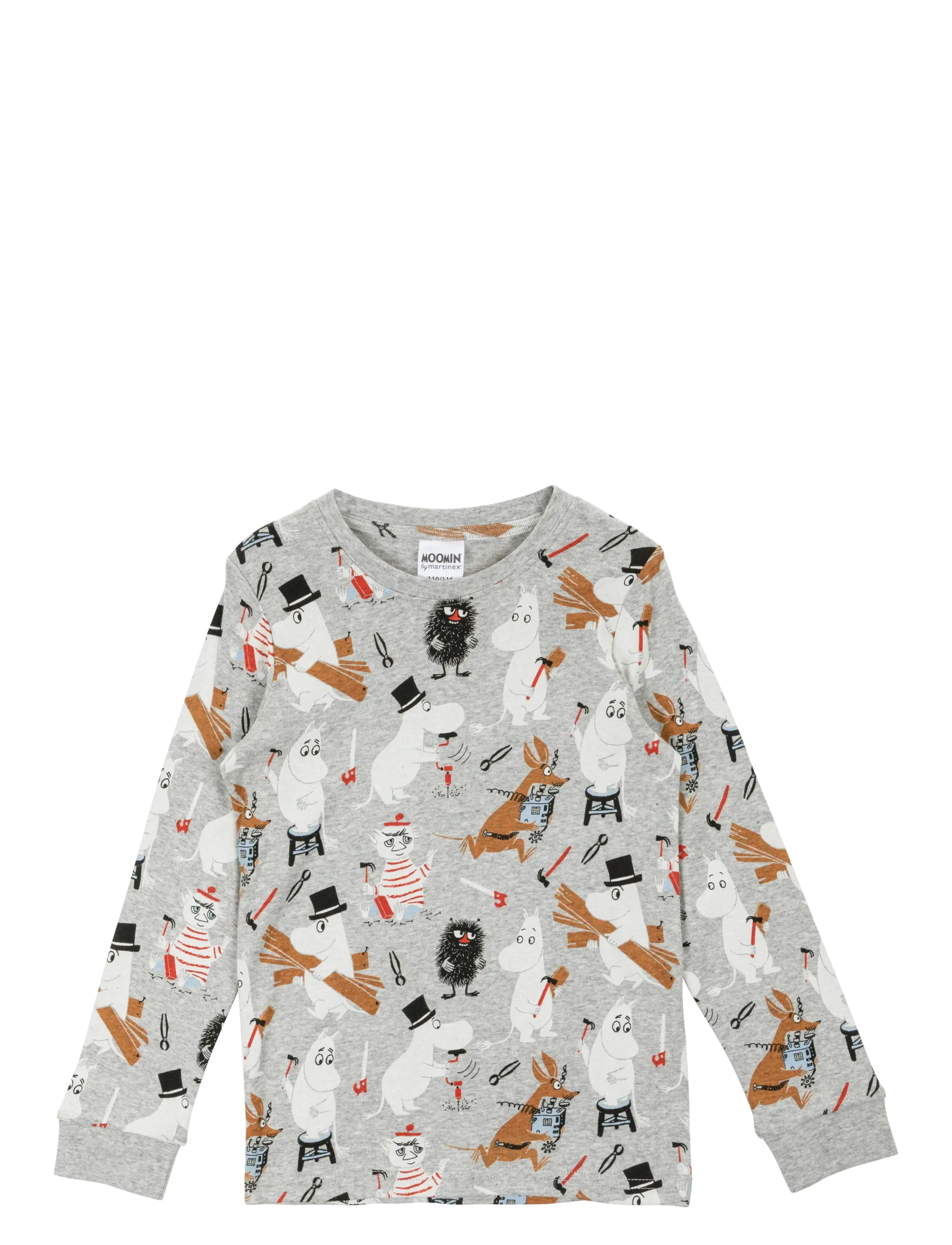 Martinex - BYGGARE PYJAMAS - grÅ - 1