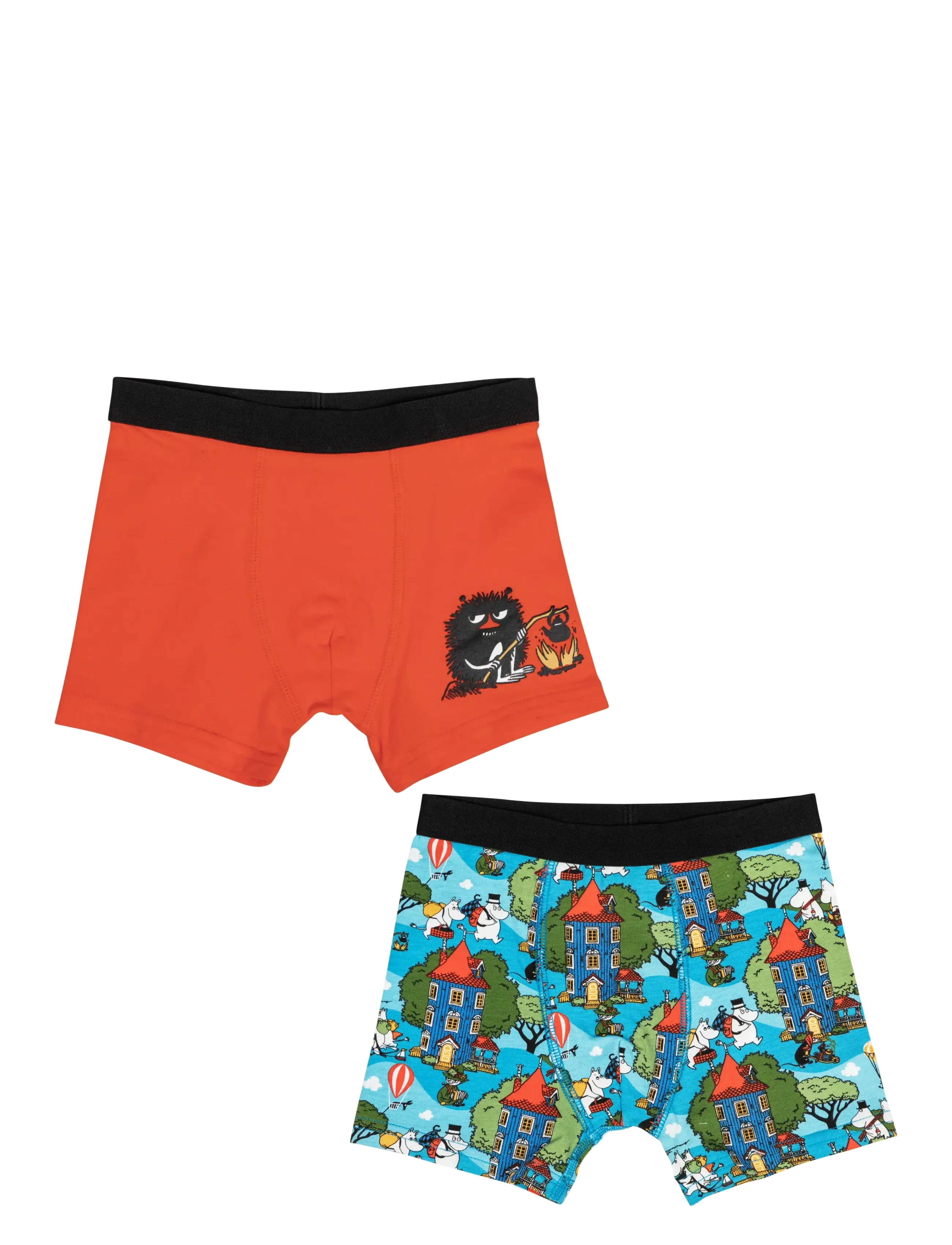 MUMIN GÅRD BOXERSHORTS - Underbukser - BLÅ / orange