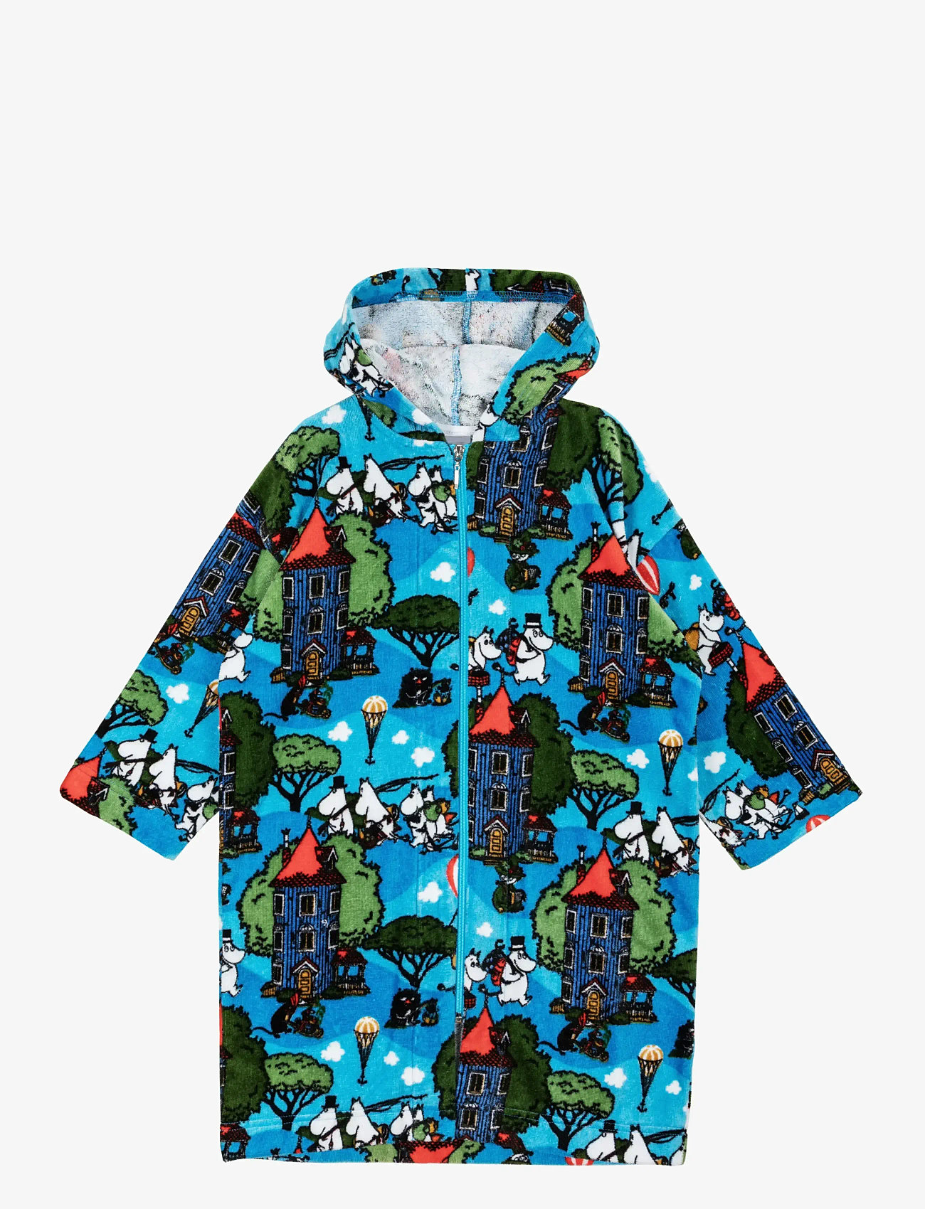 Muumitrollid - GÅRD BADROCK - hommikumantlid - blÅ - 0