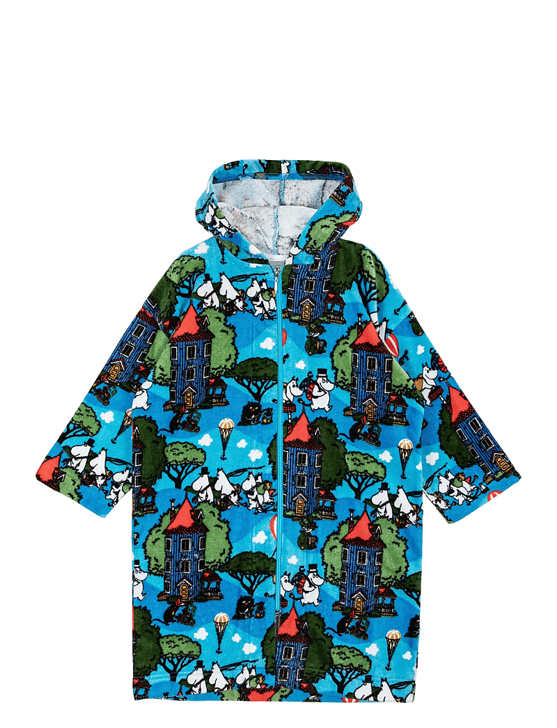 Muumitrollid - GÅRD BADROCK - hommikumantlid - blÅ - 0