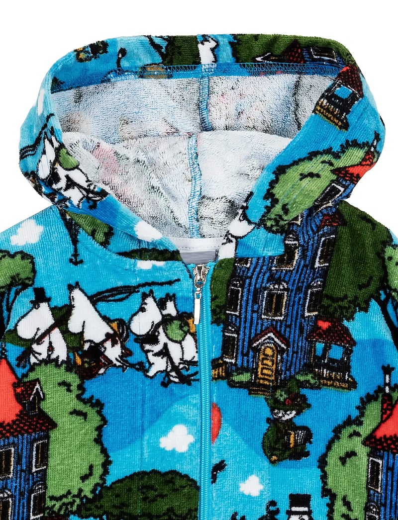 Muumitrollid - GÅRD BADROCK - hommikumantlid - blÅ - 1