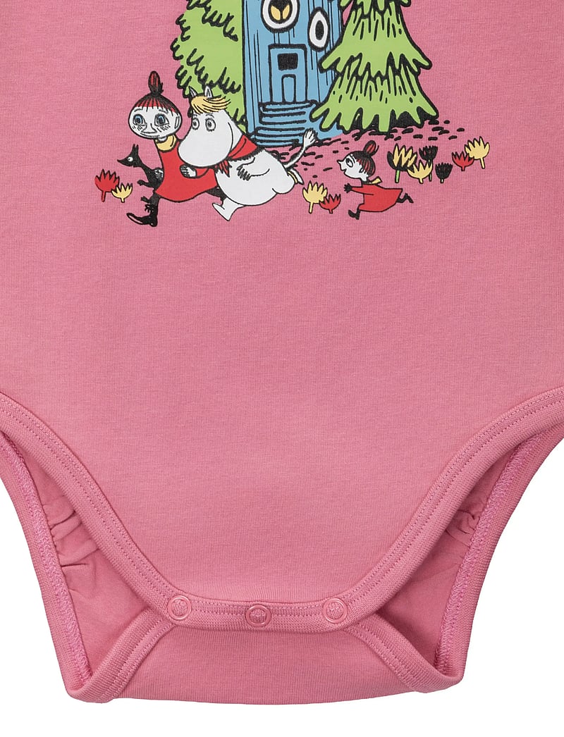 MUMIN - MUMINHUSET BODY - långärmade bodies - pink - 2