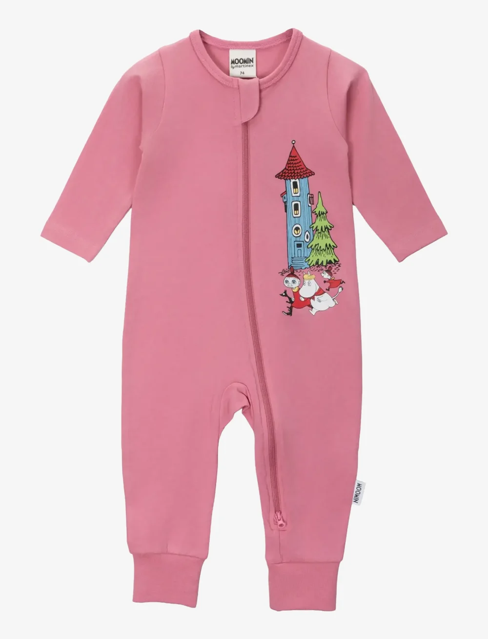 MOOMIN - MUMINHUSET PYJAMAS - sleeping overalls - pink - 0