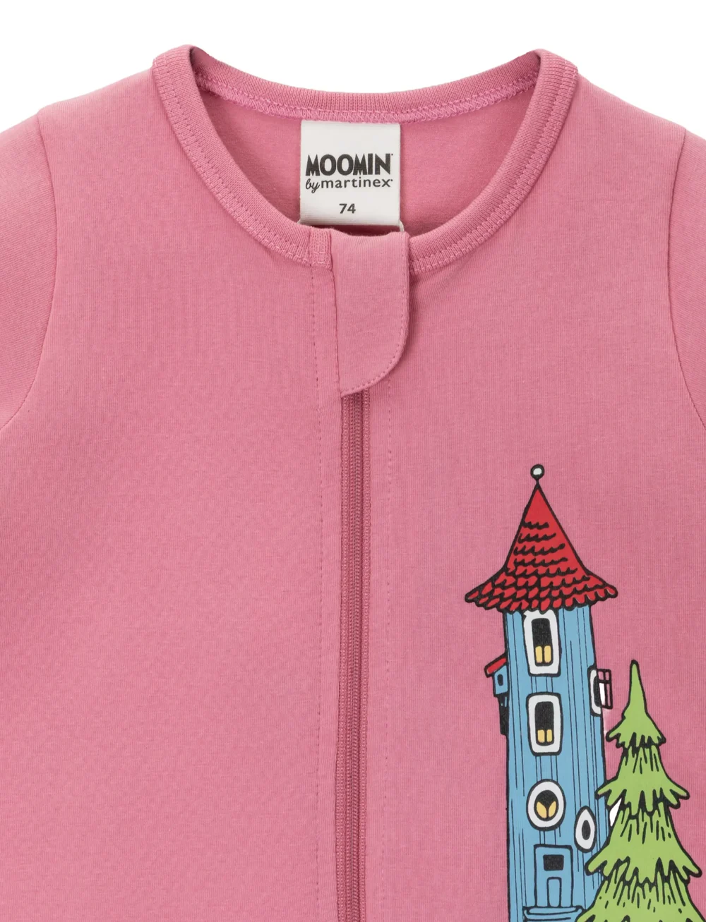 MOOMIN - MUMINHUSET PYJAMAS - sleeping overalls - pink - 1