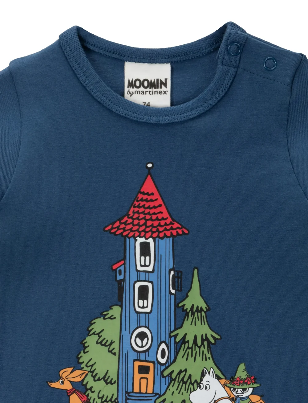 MOOMIN - MUMINHUSET BODY - rompers met lange mouwen - blue - 1