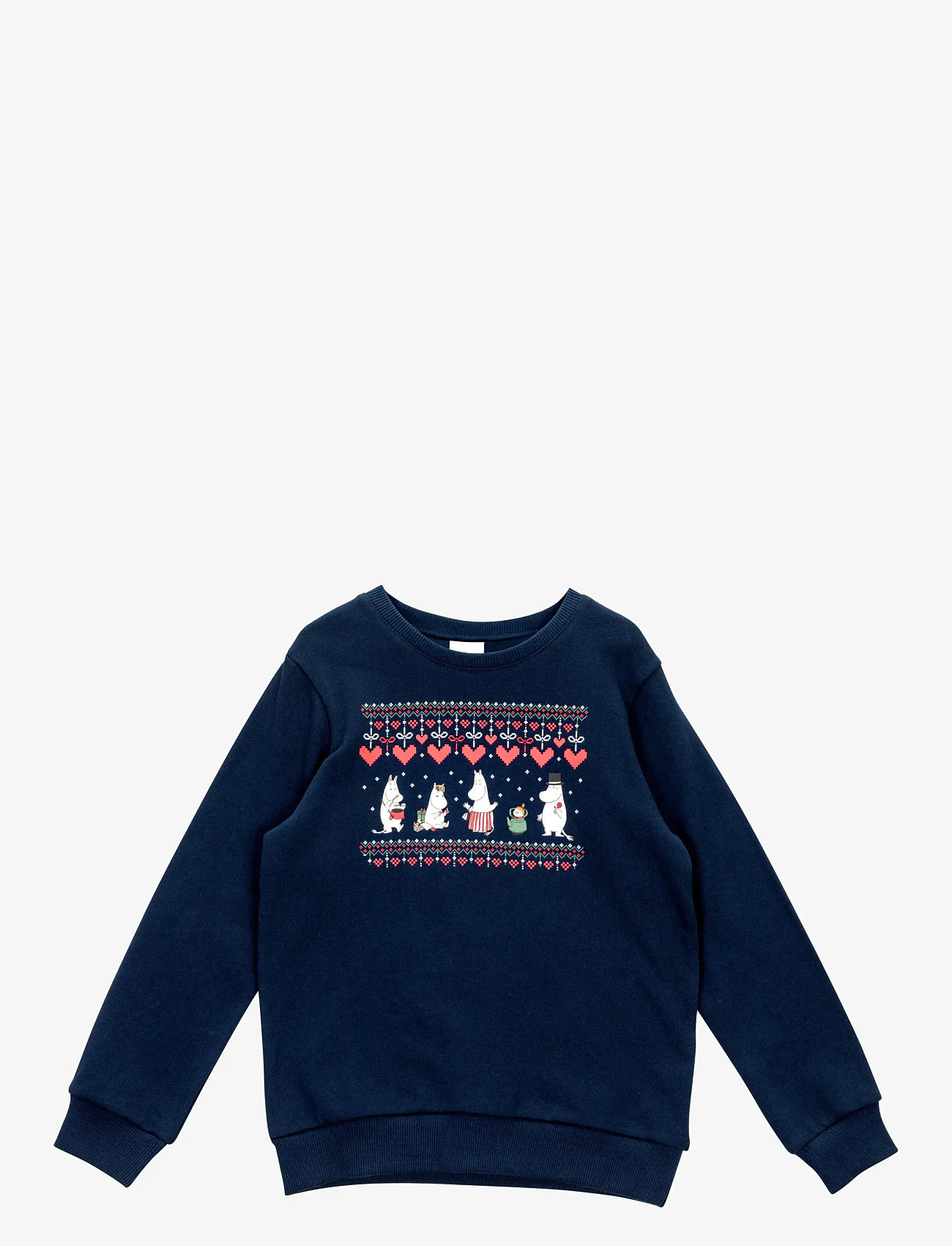 Martinex - VINTERHJÄRTA COLLTRÖJA - herbstliche kleidung - dark blue - 0