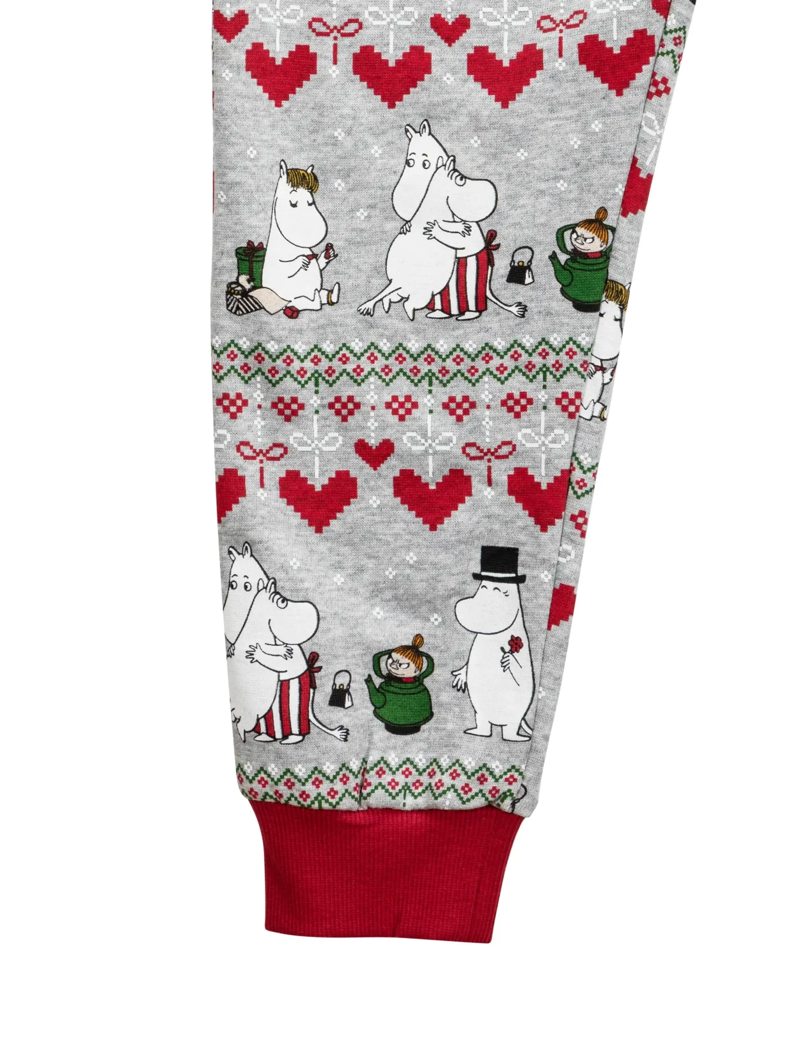 MUMIN - VINTERHJÄRTA OVERALL - langærmede heldragter - dark grey - 2