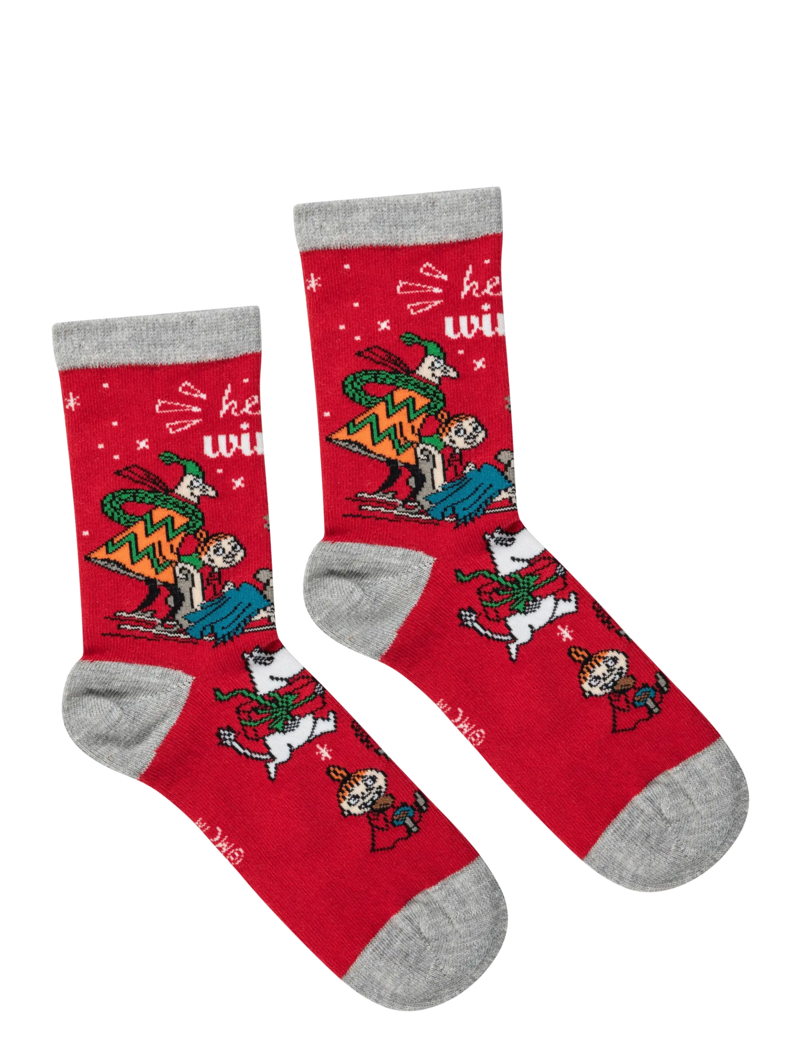Martinex - HELLO WINTER STRUMPOR - red - 1