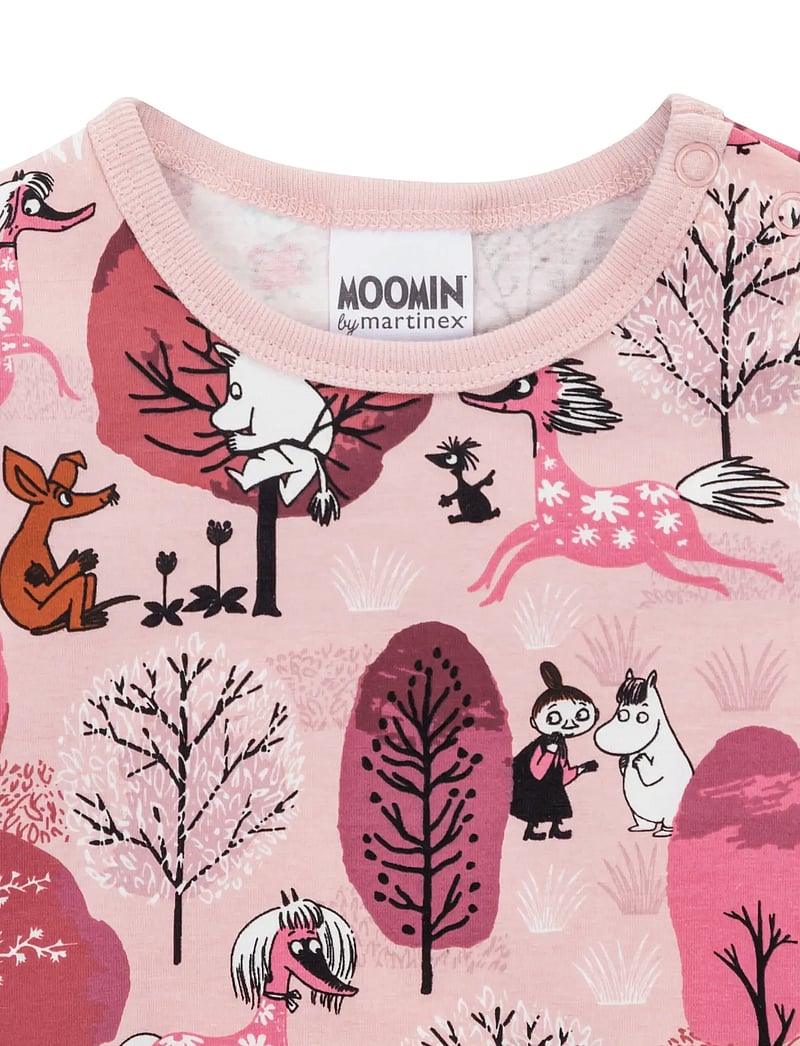 MUMIN - VISKNING BODY ROSA 86 - langærmede bodyer - rosa - 1