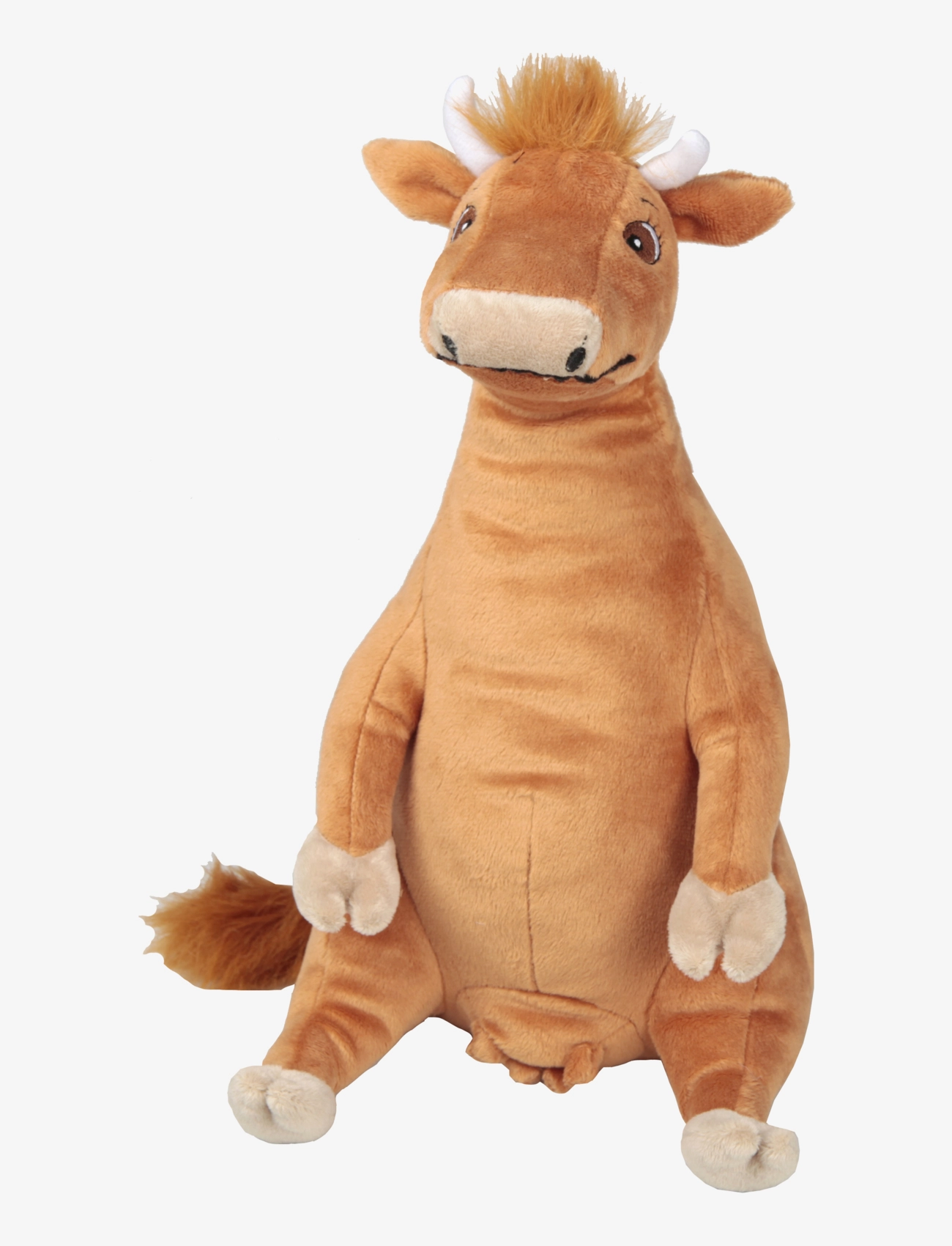 Mamma Mu Mamma Mu Cow Plushie, H:33 cm, Brown, Soft Legetøj > Stuffed Animals, Børn