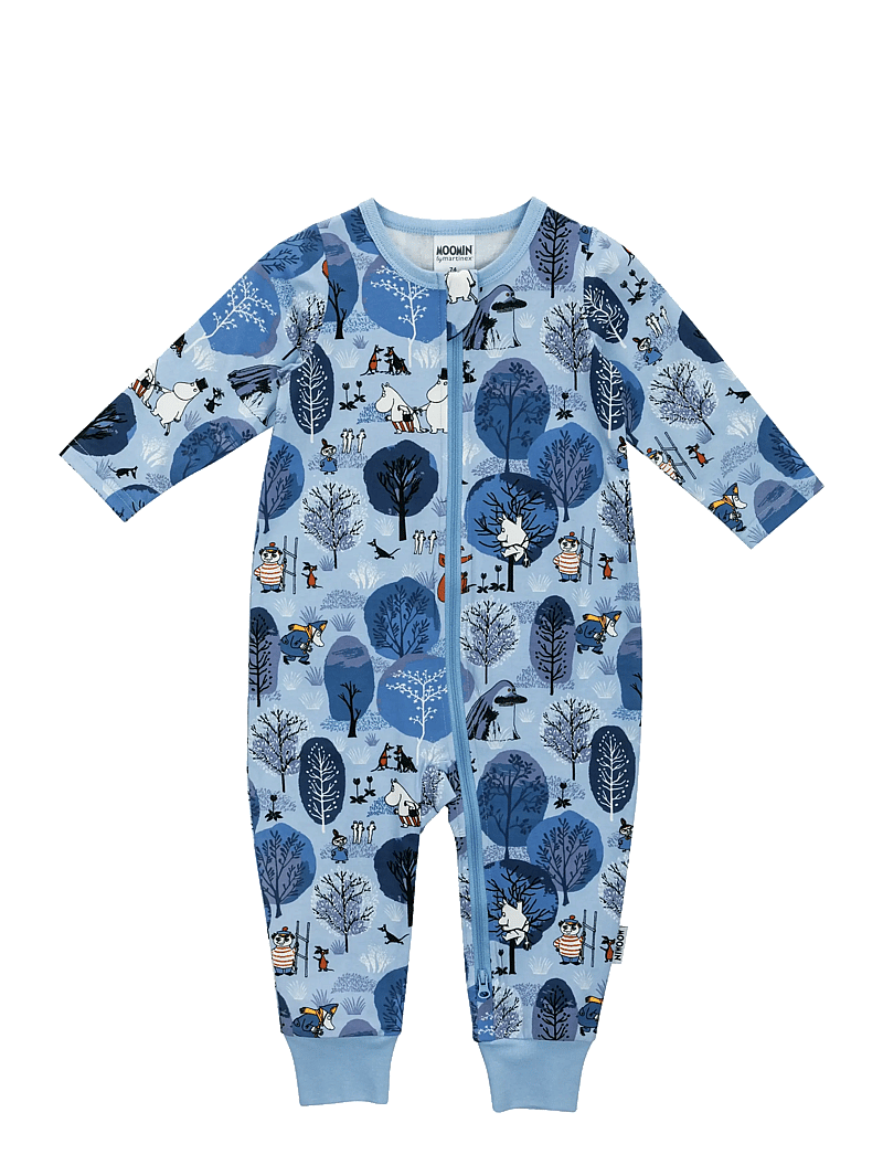 MUMIN - KLÄTTRARE PYJAMAS BLÅ 74 - sovoveraller - blÅ - 0
