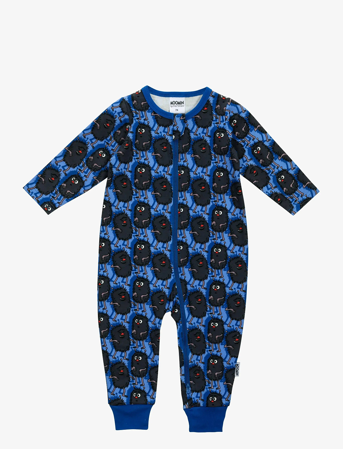 MOOMIN - SKUGGOR PYJAMAS BLÅ 86 - schlafoveralls - blÅ - 0