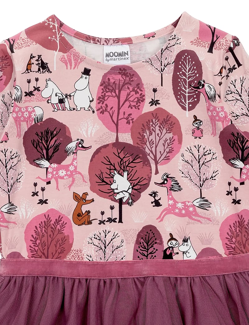 MOOMIN - VISKNING TYLLKLÄNNING - partykleider - rosa - 2
