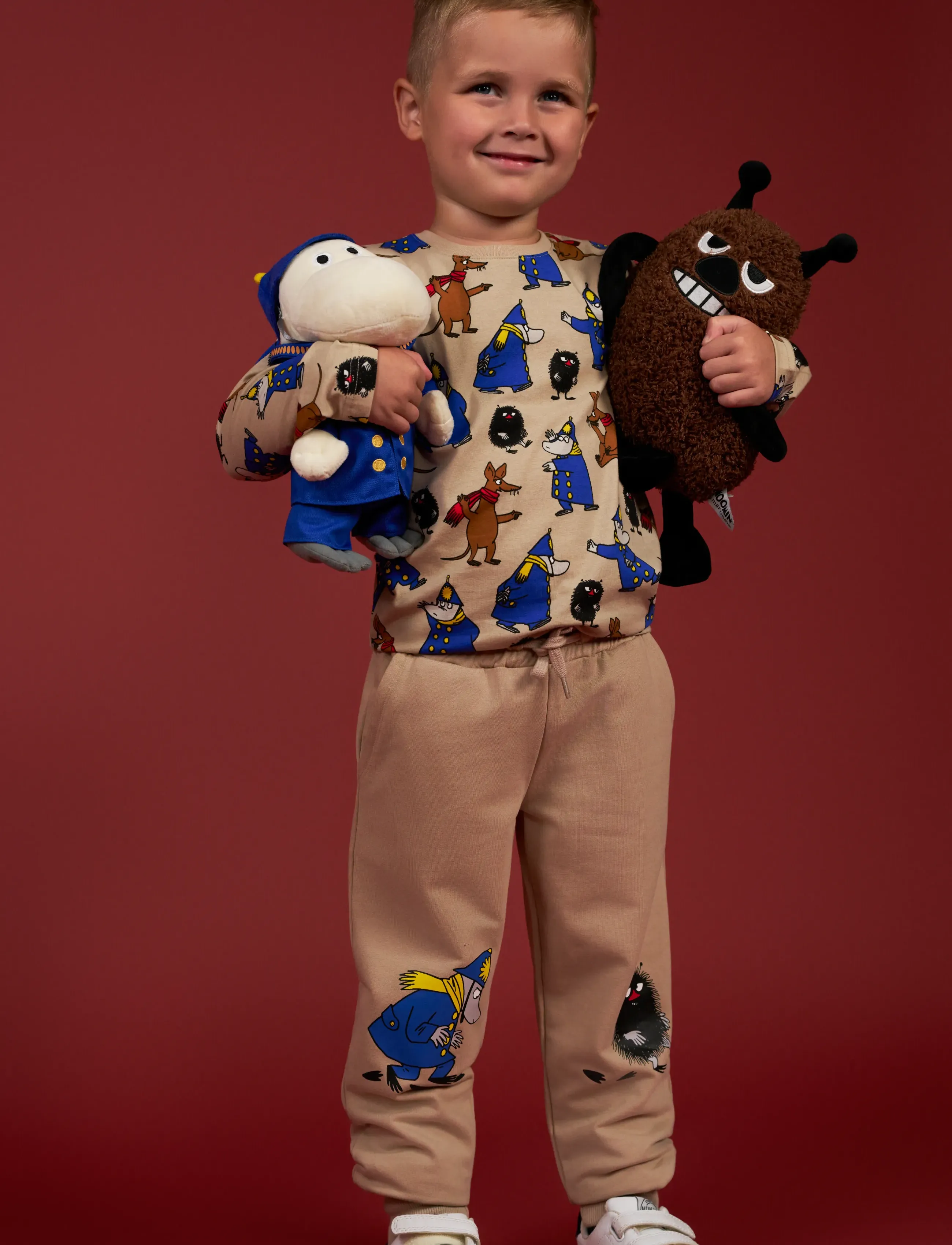 MUMIN KRAFTFULL TRÖJA - Överdelar - BEIGE / multi