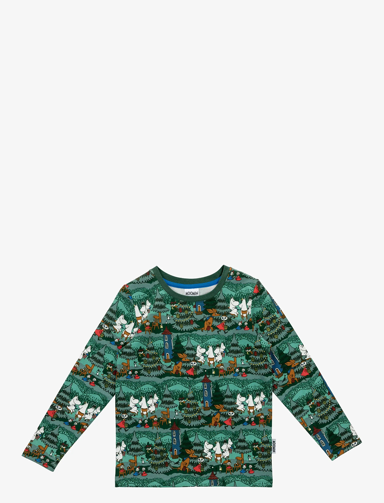 MUMIN - GÅRDSFEST TRÖJA - langærmede t-shirts - green - 0