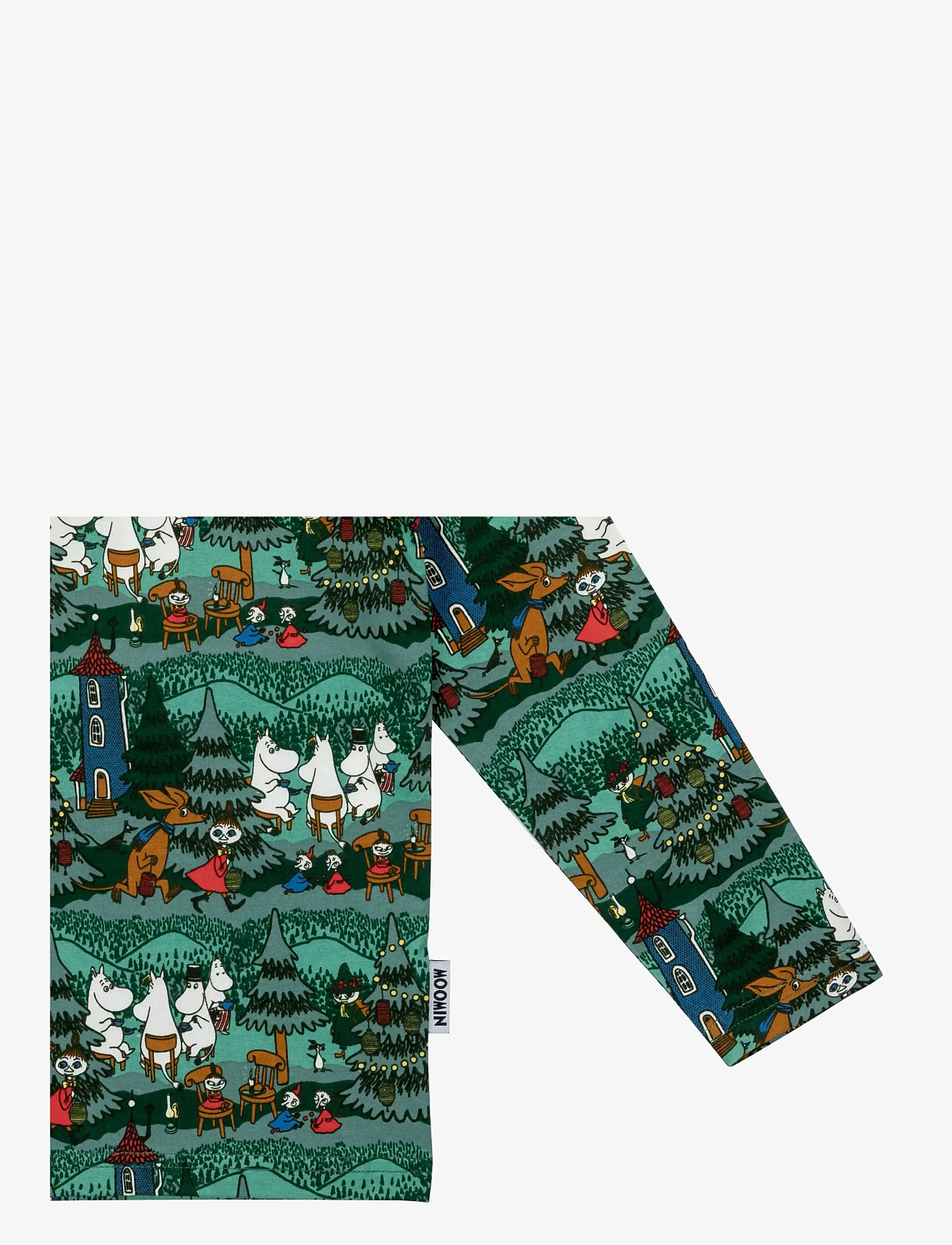 MUMIN - GÅRDSFEST TRÖJA - langærmede t-shirts - green - 2