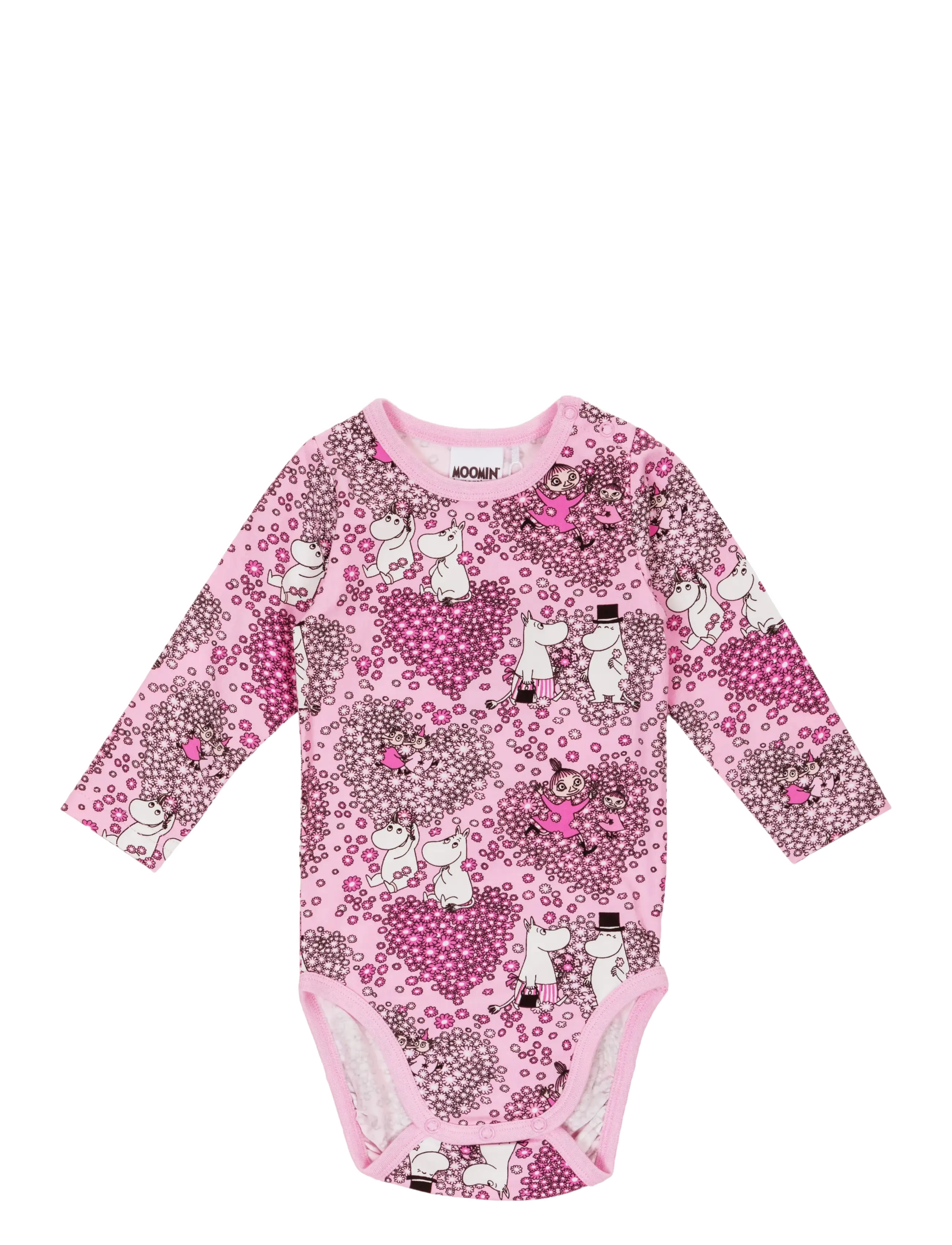 MOOMIN VÄNNER BODY ROSA 68 - Shop by age - PINK / pink/rose