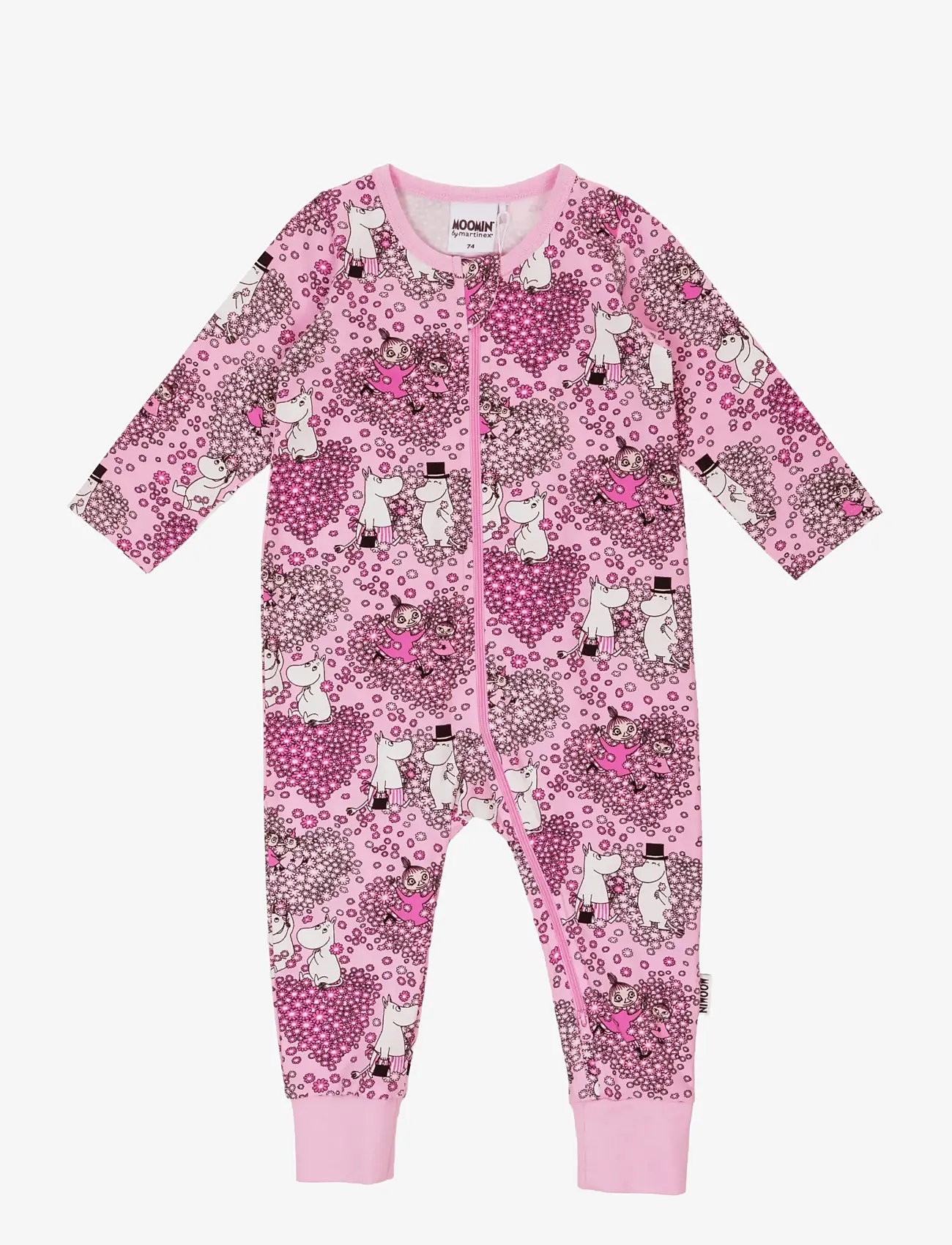 Muumitrollid - VÄNNER PYJAMAS ROSA 56 - magamiskombinesoonid - pink - 0