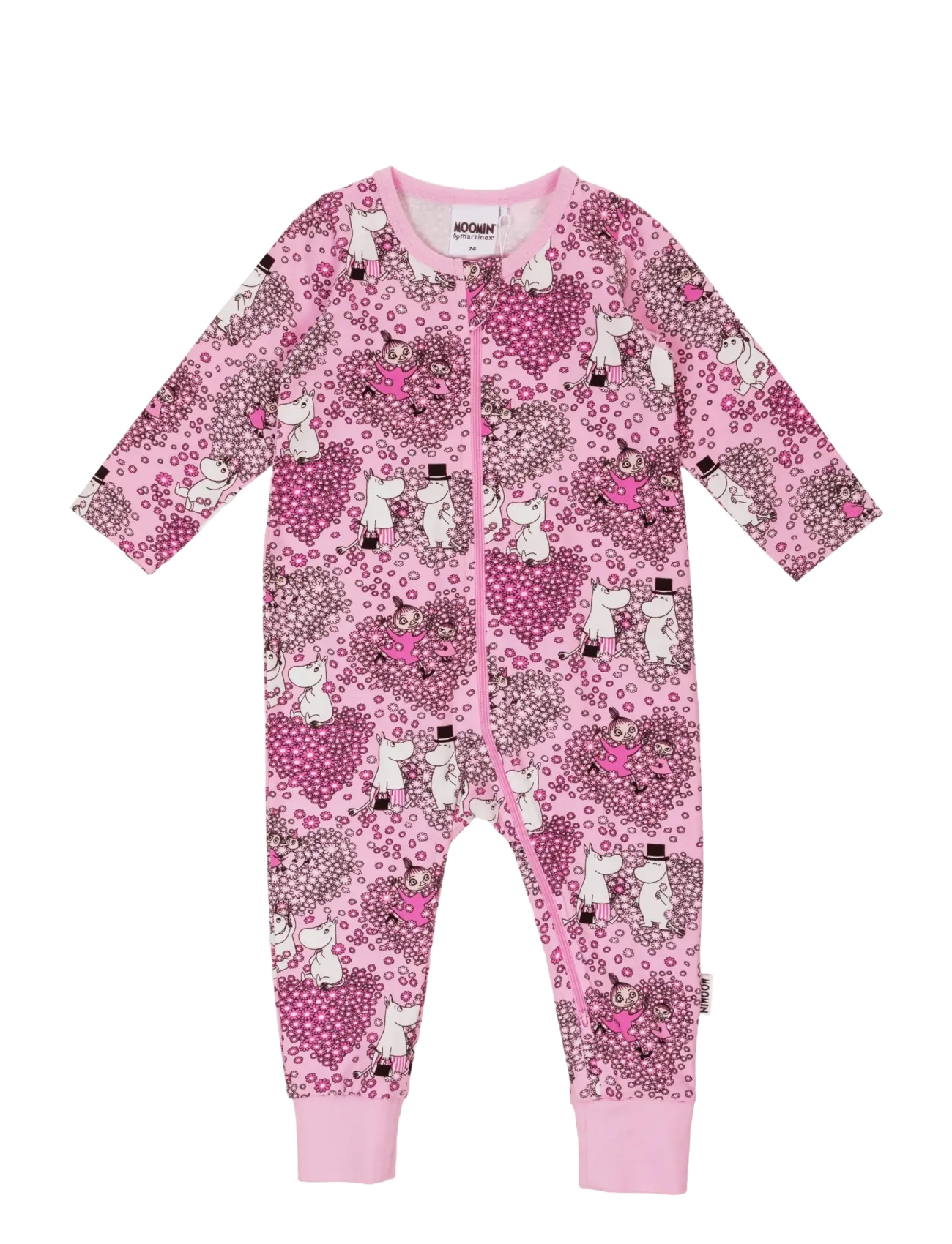 MOOMIN VÄNNER PYJAMAS ROSA 74 - Schlafoveralls - PINK / pink/rose