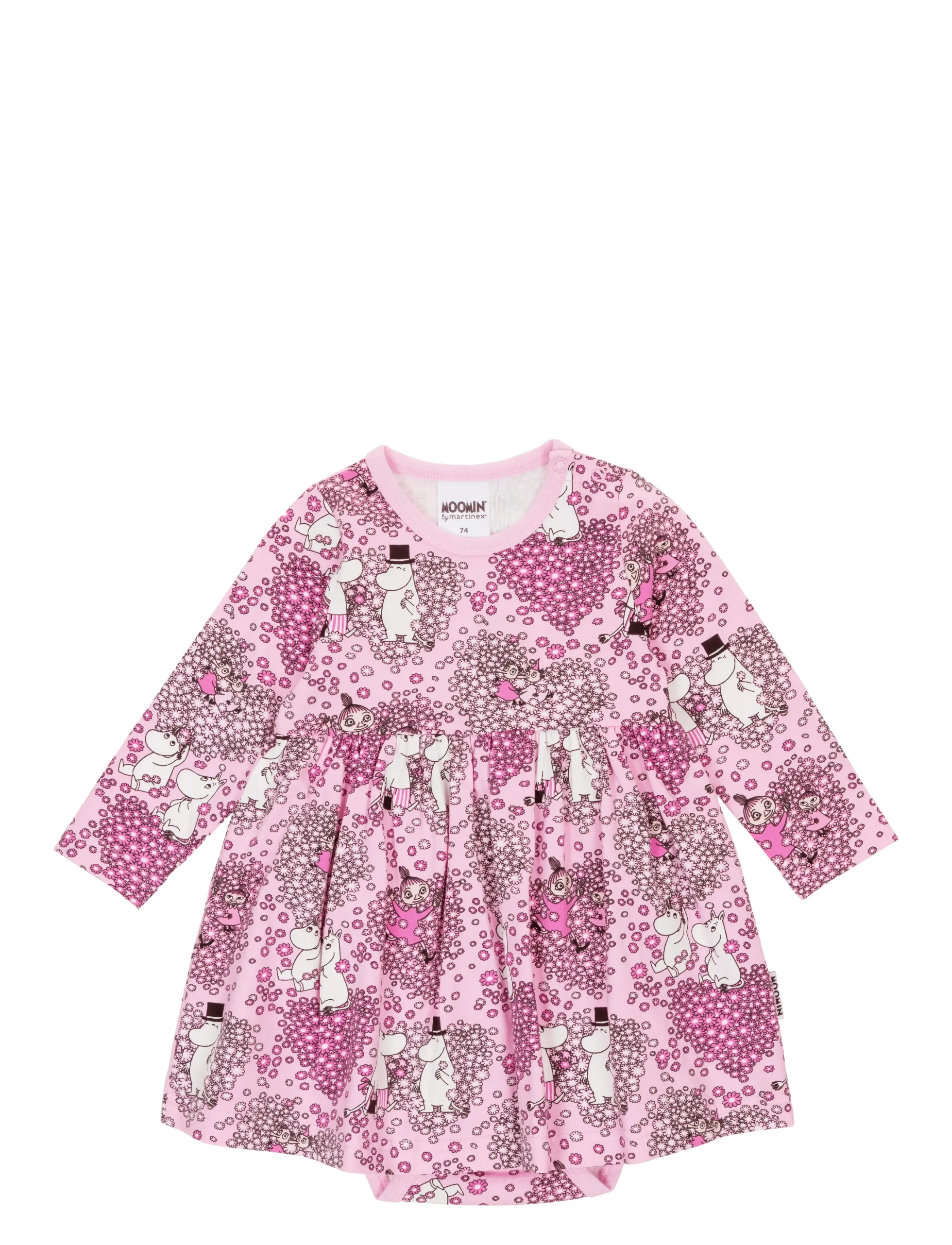 Muumitrollid VÄNNER BODYKLÄNNING ROSA 62 - 4 for 3 - PINK / pink/rose