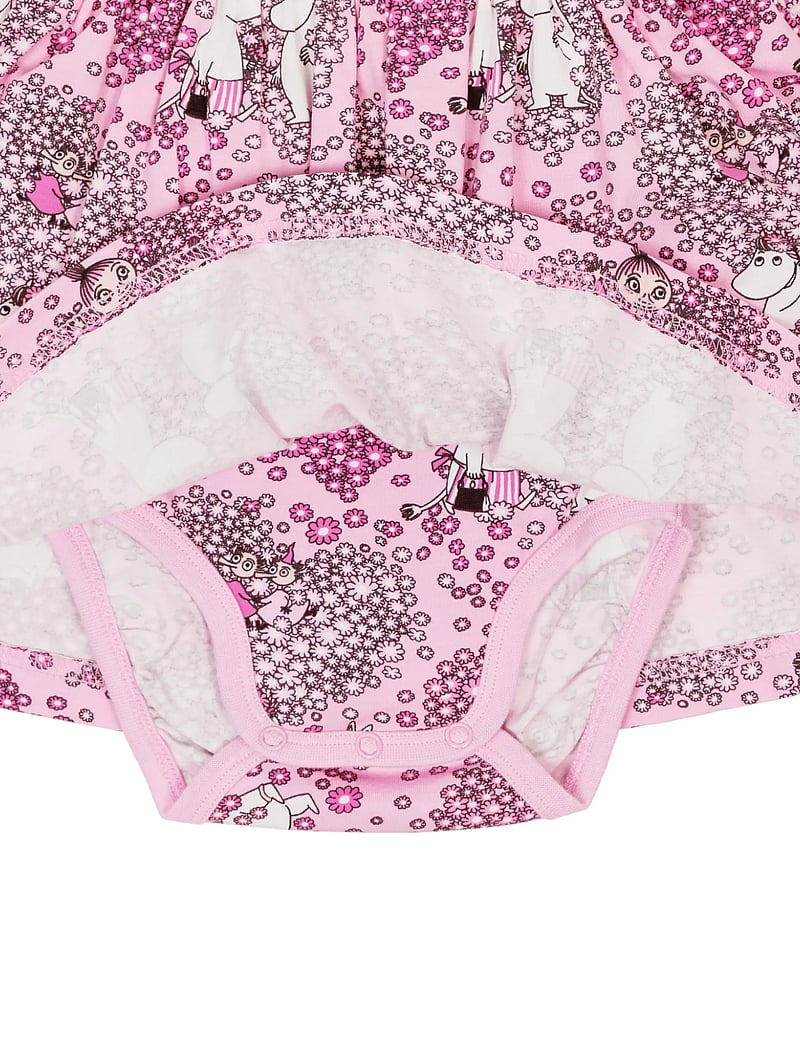 MUMIN - VÄNNER BODYKLÄNNING ROSA 86 - långärmade babyklänningar - pink - 2
