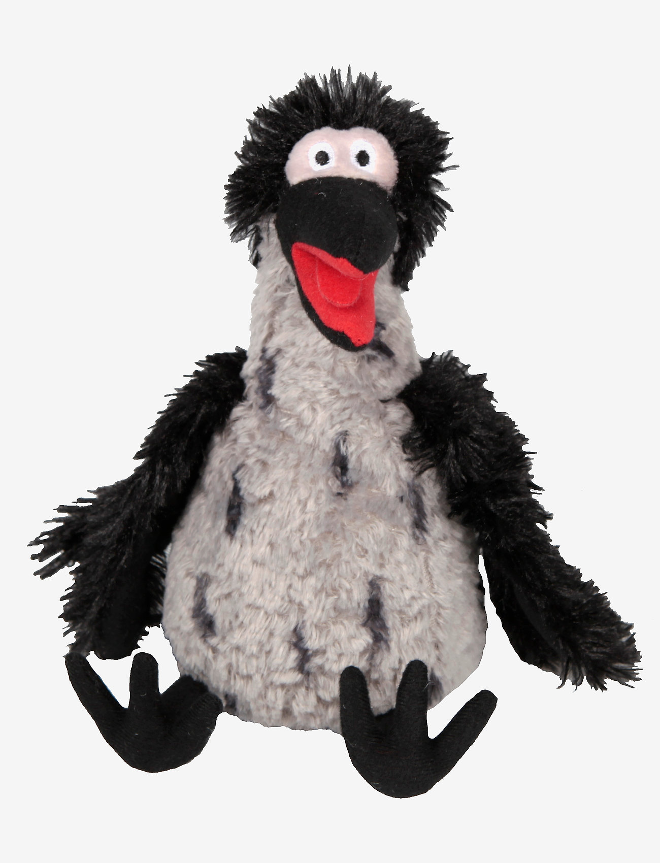 Mamma Mu Mamma Mu Kråkan Crow Plushie, One Size, Black, Soft Legetøj > Stuffed Animals, Børn