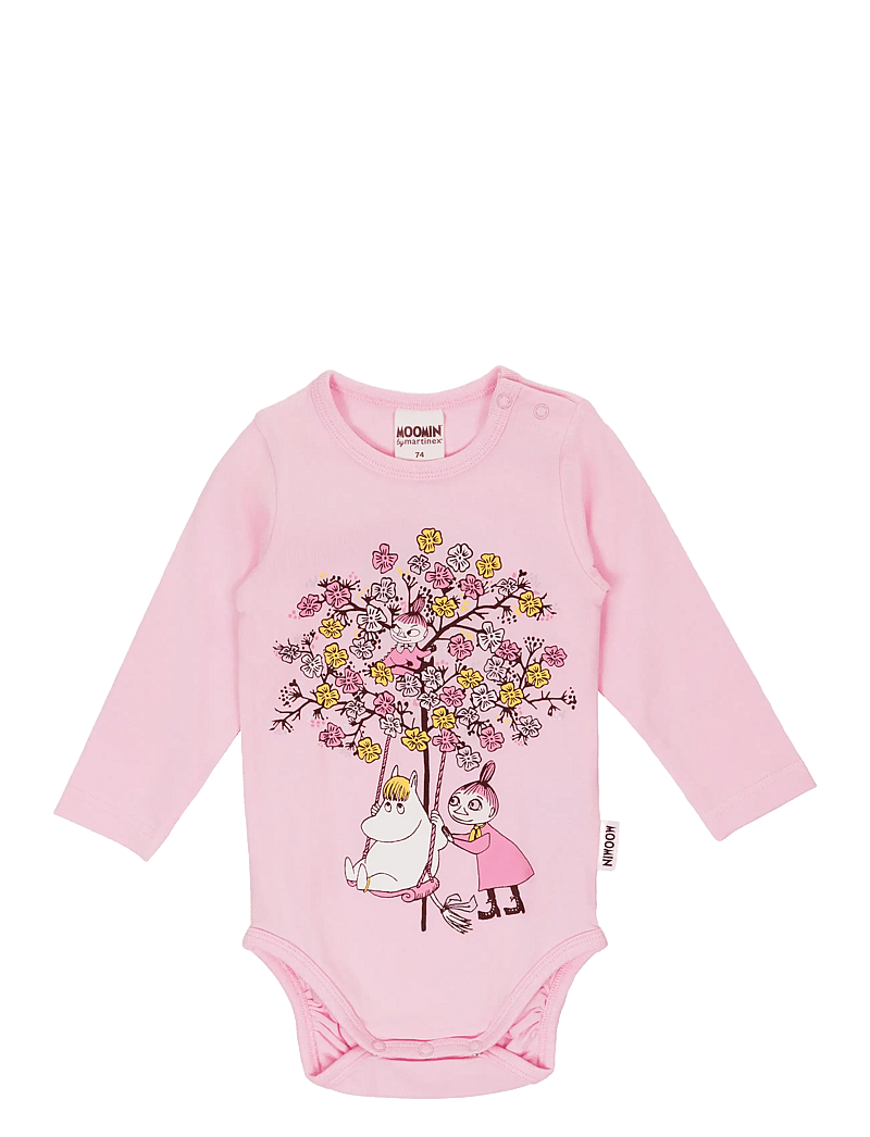 MOOMIN - TRÄDGUNGA BODY ROSA 86 - langärmelige bodys - pink - 0