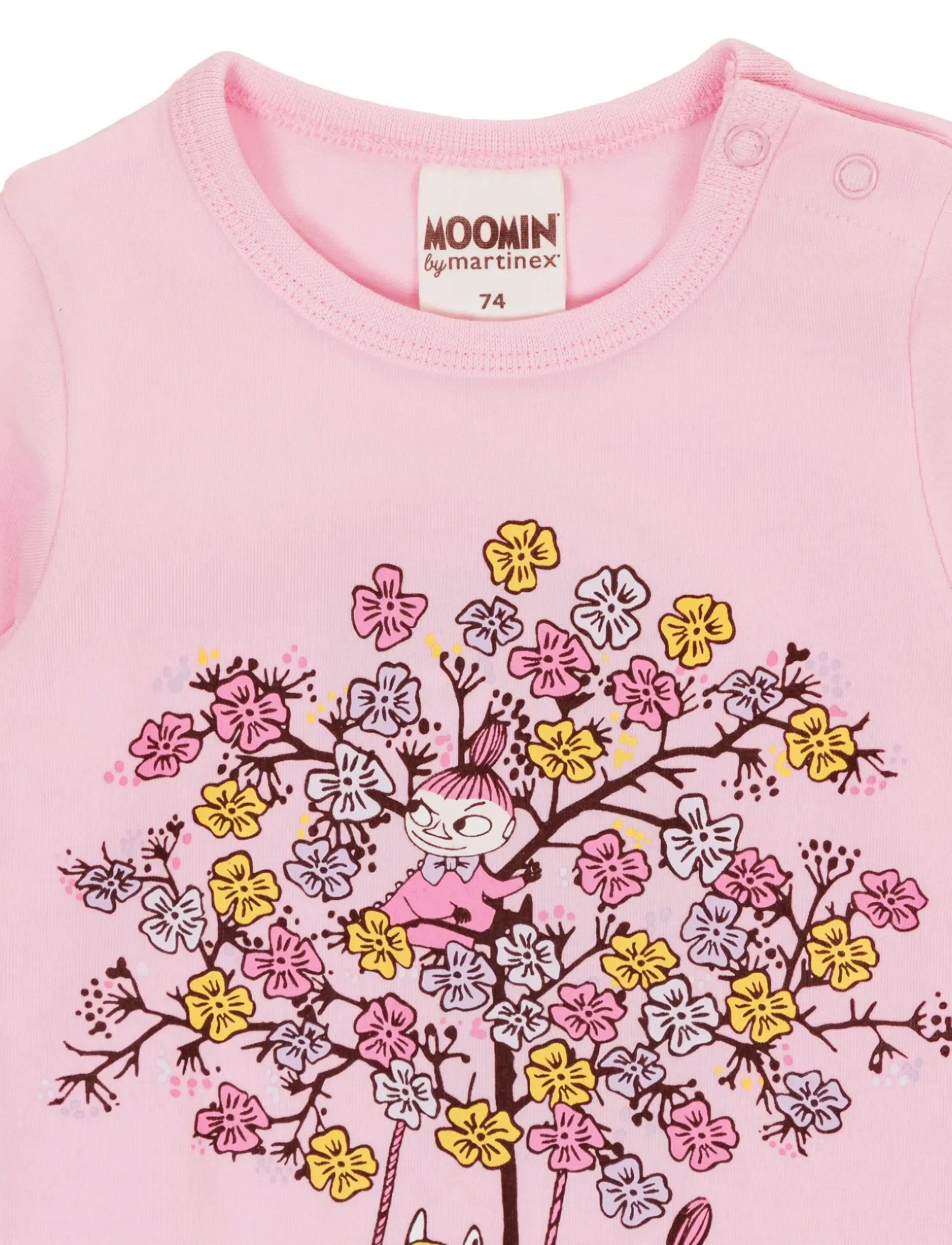 MUMIN - TRÄDGUNGA BODY ROSA 86 - langærmede bodyer - pink - 1