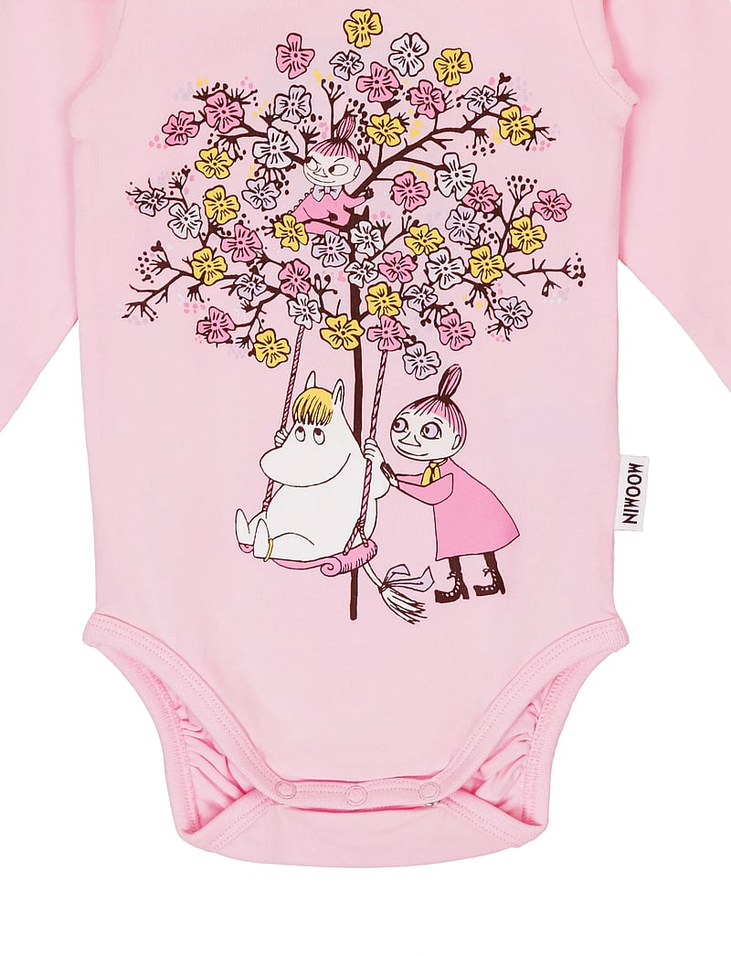 MOOMIN - TRÄDGUNGA BODY ROSA 86 - langärmelige bodys - pink - 2
