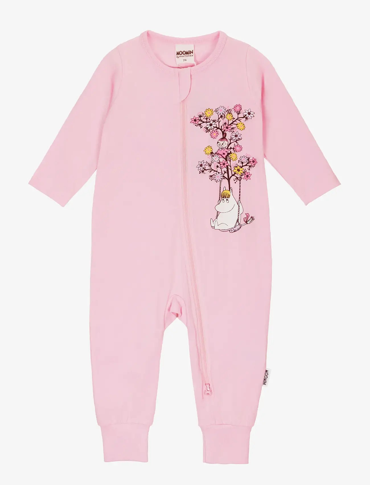 Muumitrollid - TRÄDGUNGA PYJAMAS ROSA 80 - magamiskombinesoonid - pink - 1
