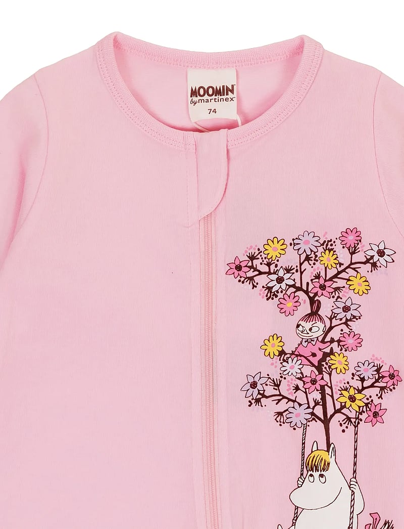 Muumitrollid - TRÄDGUNGA PYJAMAS ROSA 80 - magamiskombinesoonid - pink - 2