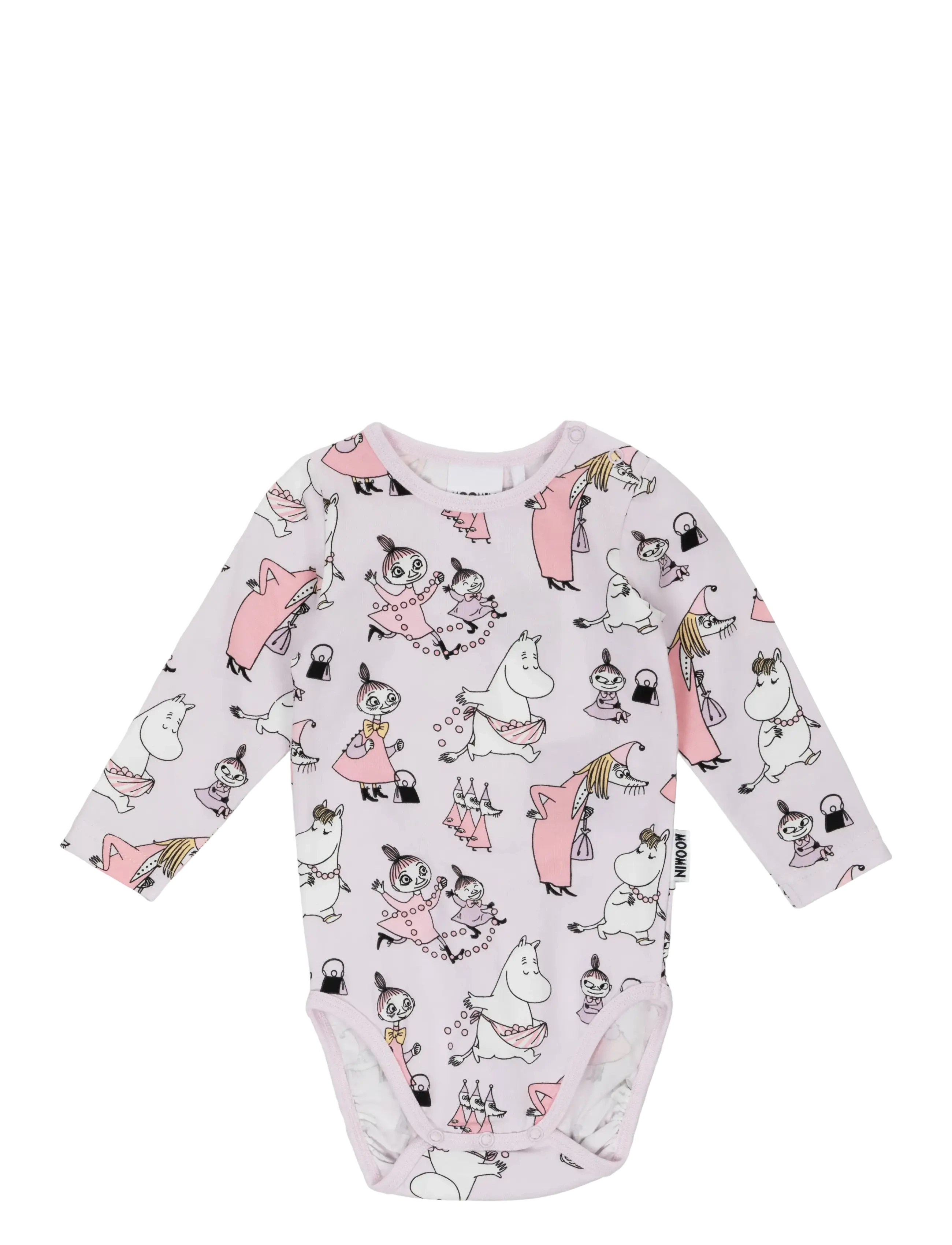 MOOMIN PÄRLLEK BODY LILA 62 - Shop by age - PURPLE / pink/rose
