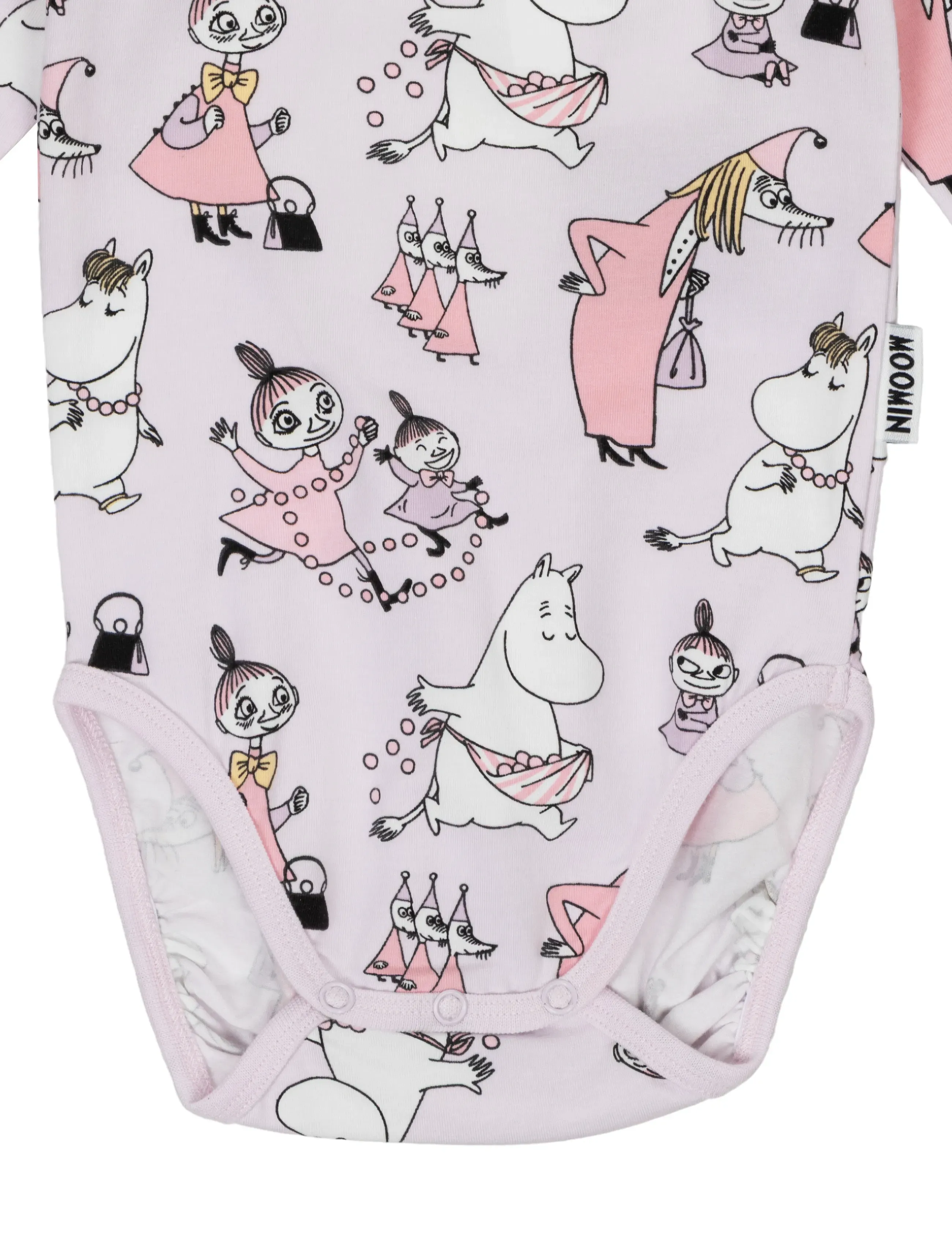 MOOMIN - PÄRLLEK BODY LILA 80 - langärmelige bodys - purple - 2