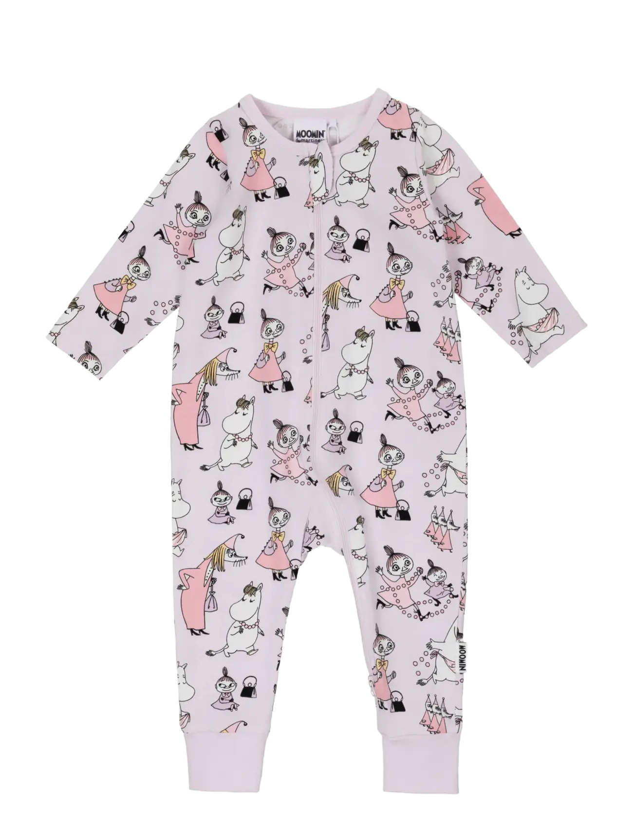 MOOMIN PÄRLLEK PYJAMAS LILA 80 - Schlafoveralls - PURPLE / pink/rose