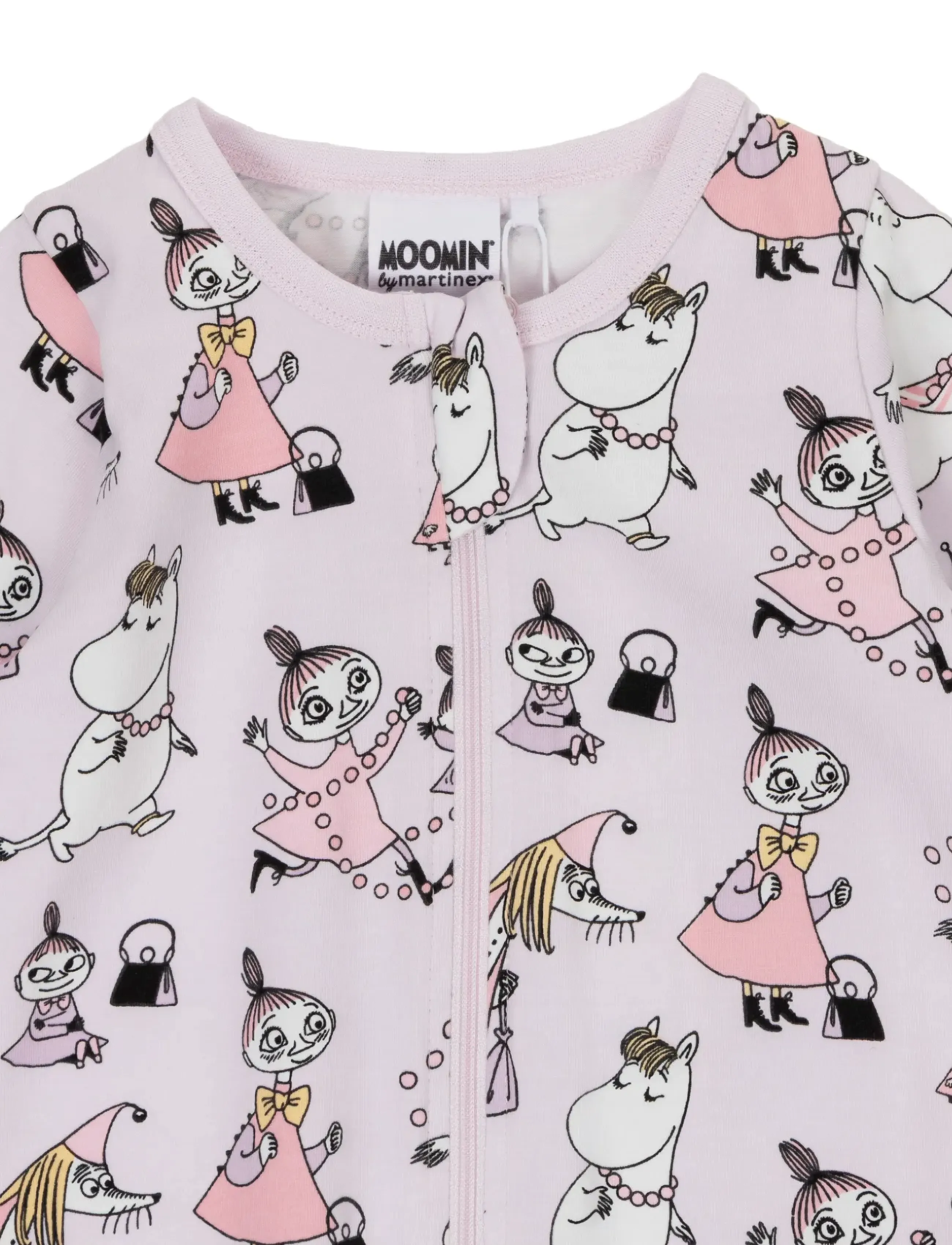 MUMIN - PÄRLLEK PYJAMAS LILA 68 - natdragter - purple - 1