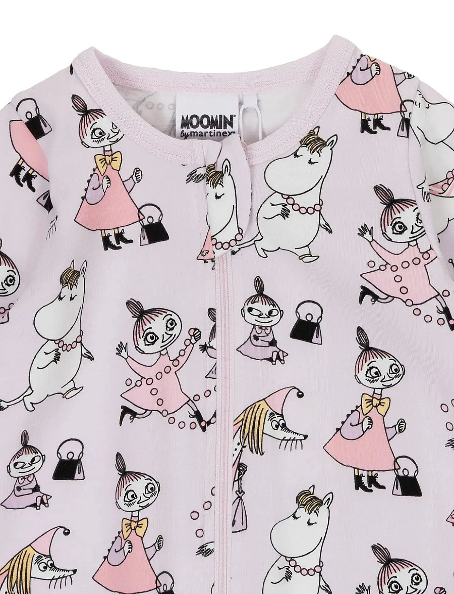 MOOMIN - PÄRLLEK PYJAMAS LILA 68 - schlafoveralls - purple - 1
