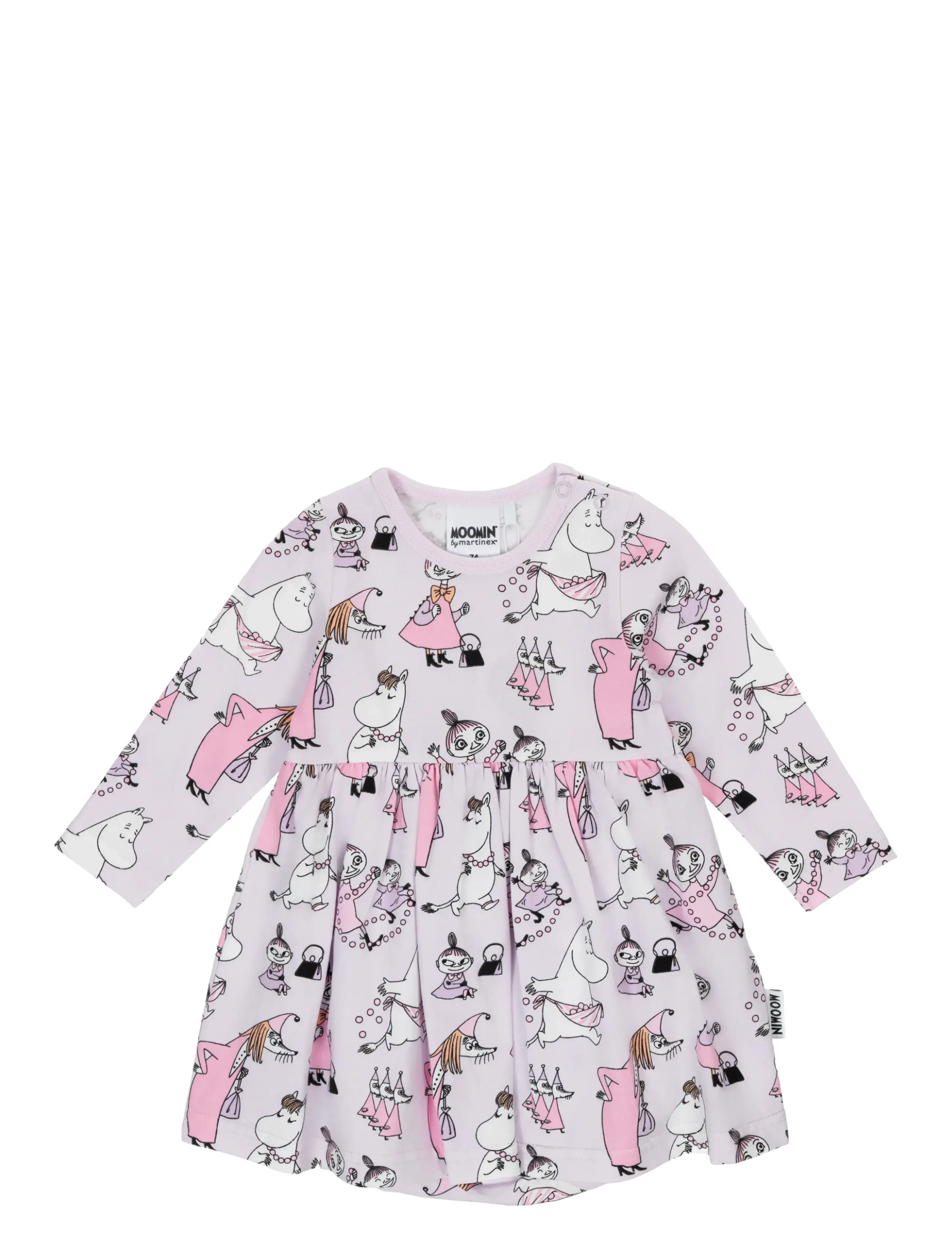 MUMIN PÄRLLEK BODYKLÄNNING LILA 80 - Erbjudanden - PURPLE / purple