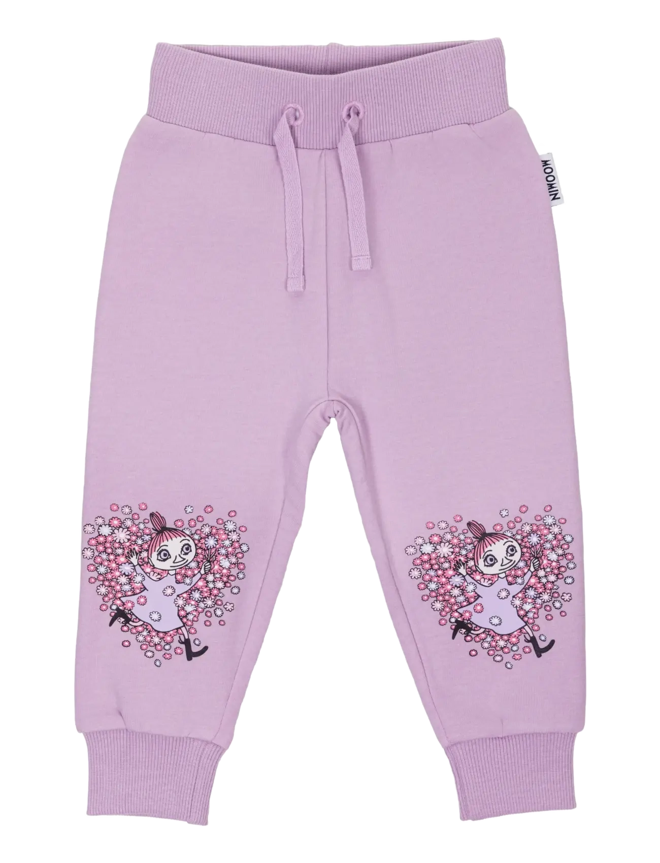 MUMIN VÄNNER COLLEGEBYXA B LILA 56 - Baby 44-92 - PURPLE / purple