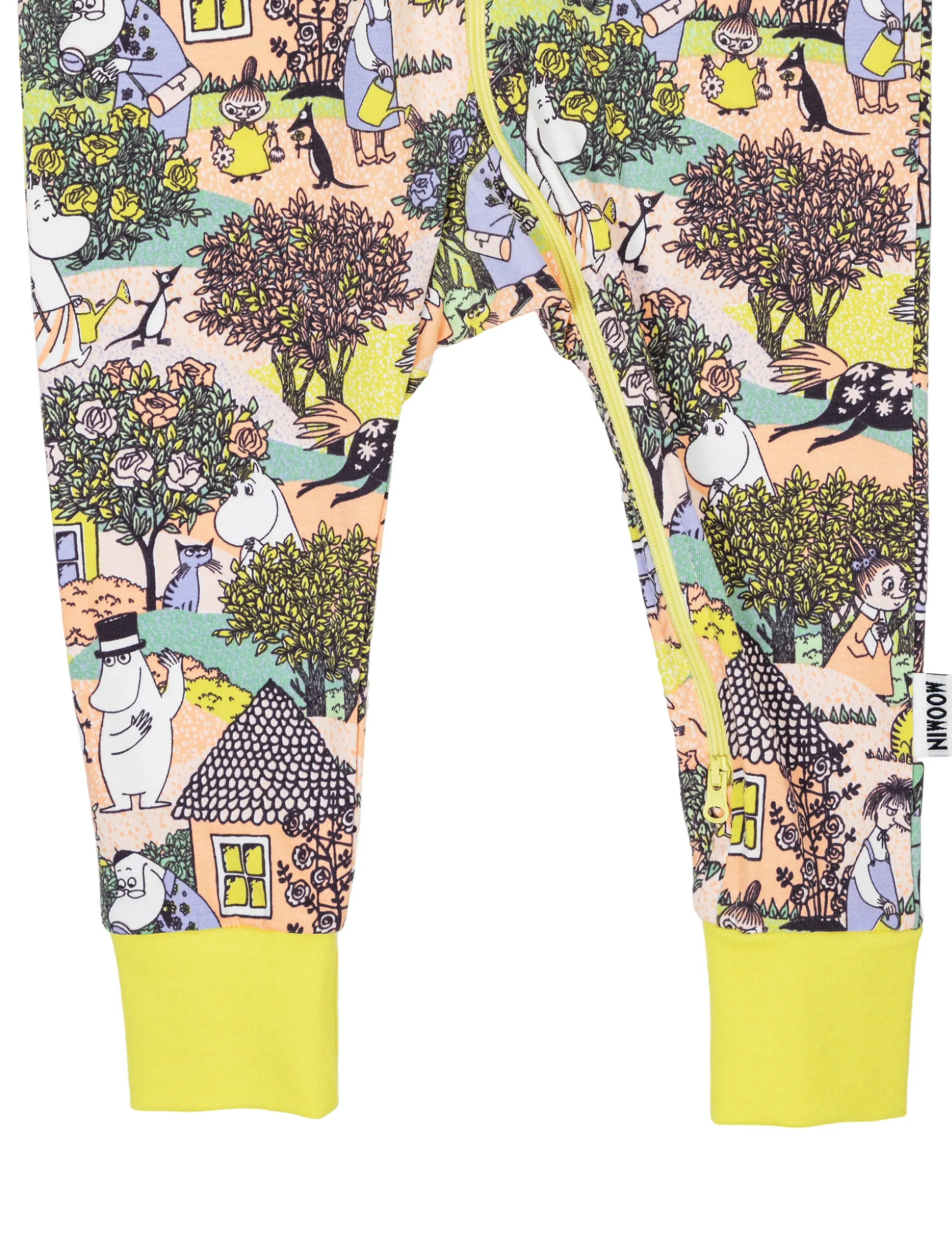 MUMIN - ROSDALEN PYJAMAS GUL 68 - natdragter - yellow - 2