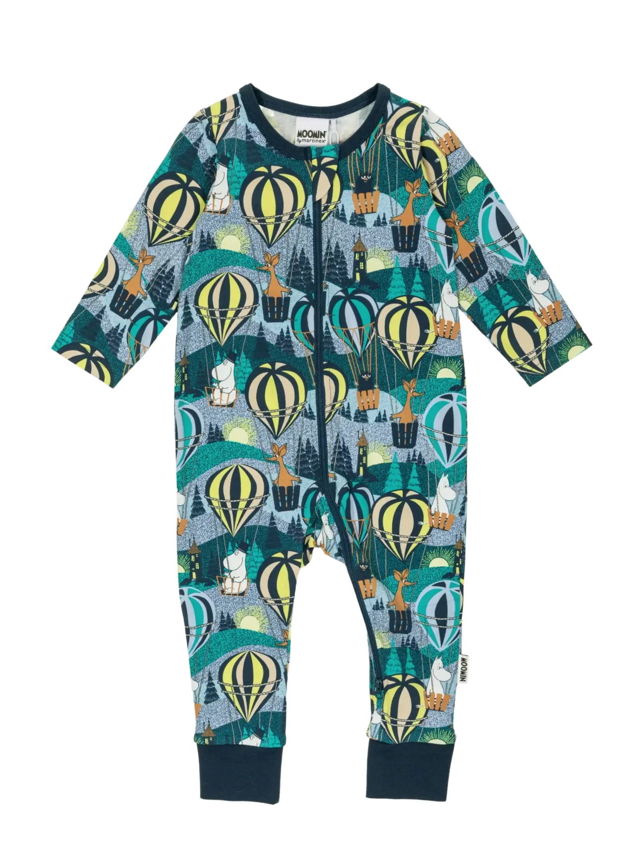 Mumins FLYGTUR PYJAMAS BLÅ 62 - Naktsveļa - BLUE / multi