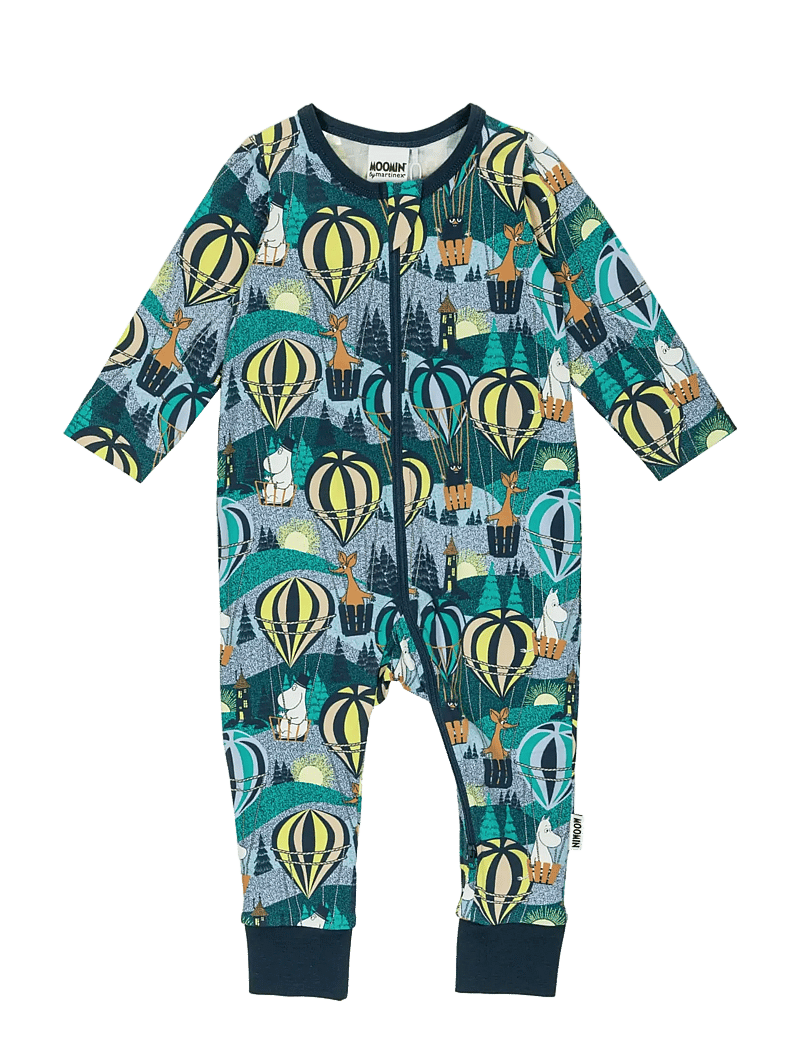 MUMIN - FLYGTUR PYJAMAS BLÅ 56 - sovoveraller - blue - 0